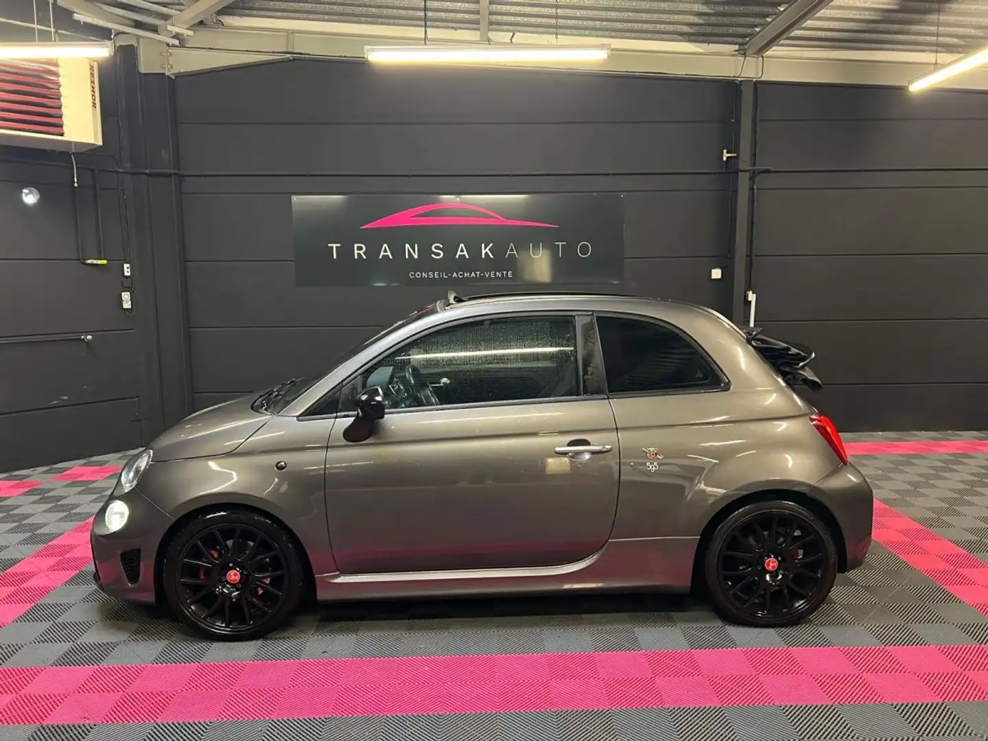 Abarth 595 595C MY16 1.4 Turbo 16V T-Jet 160 ch BVM5 Pista / Distribution Neuve Grigio - 2