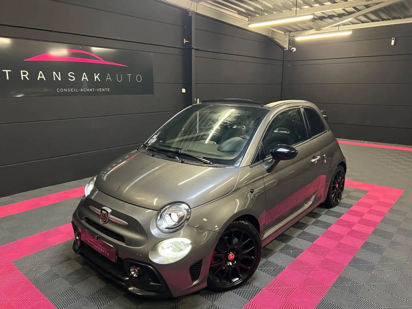 Abarth 595 595C MY16 1.4 Turbo 16V T-Jet 160 ch BVM5 Pista / Distribution Neuve Grigio - 1