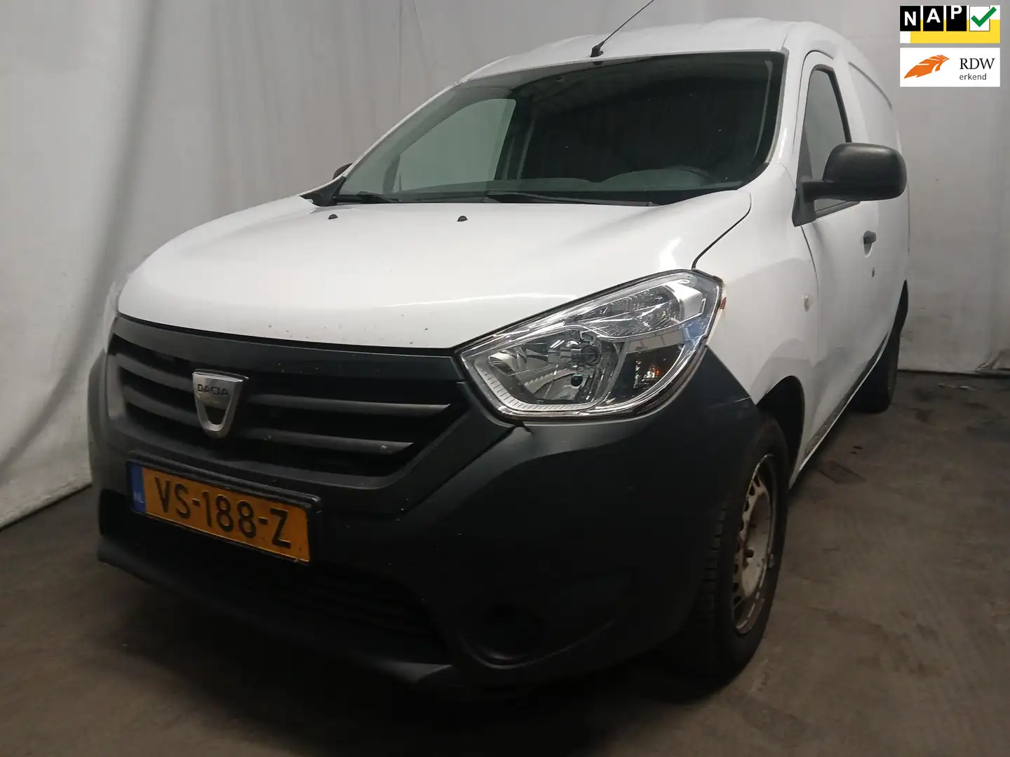 Dacia Dokker 1.5 dCi 75 Basic - Koppaking Defect Wit - 1