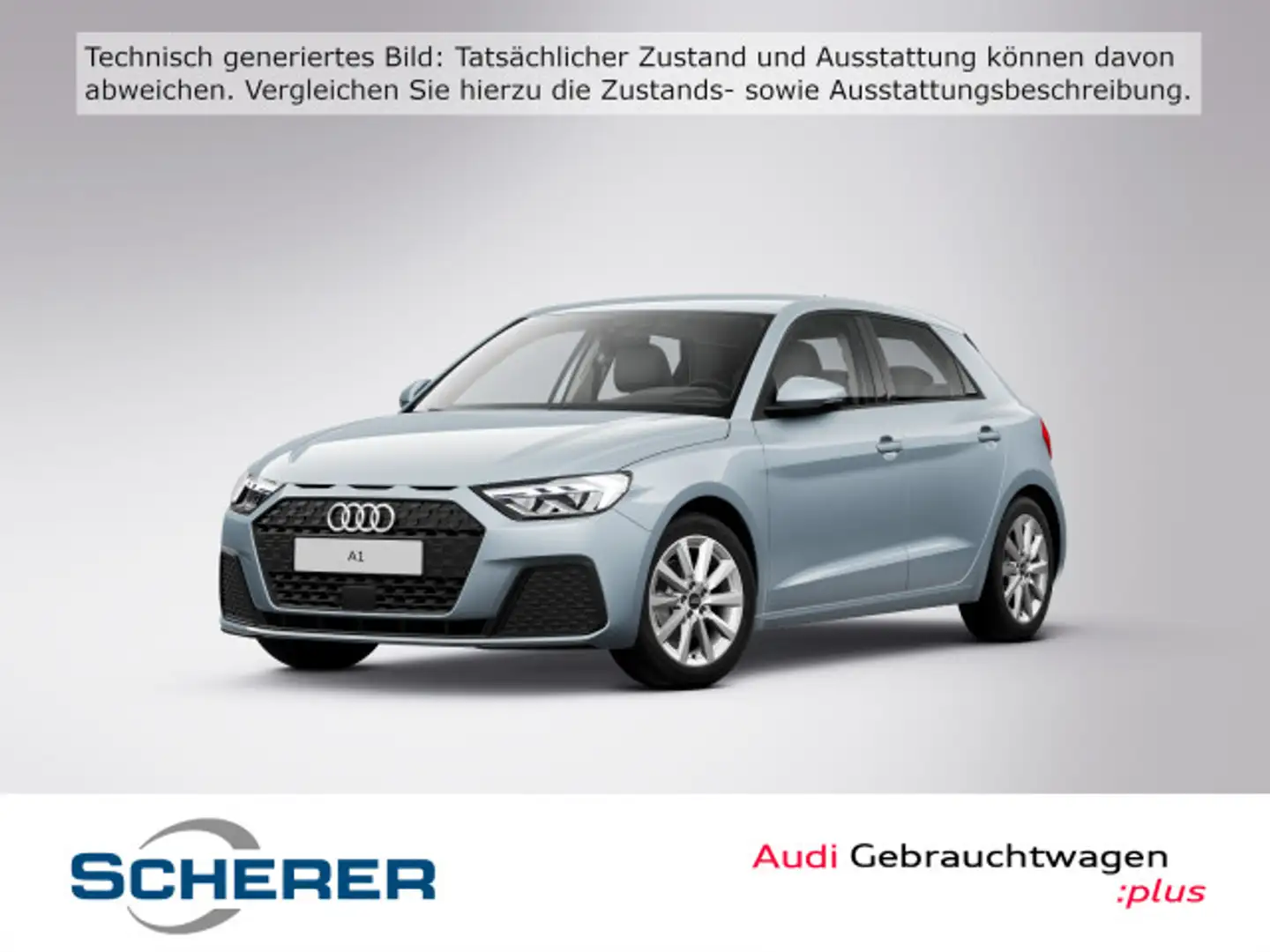 Audi A1 30 TFSI LED CARPLAY SHZ EPH hi. Grau - 1