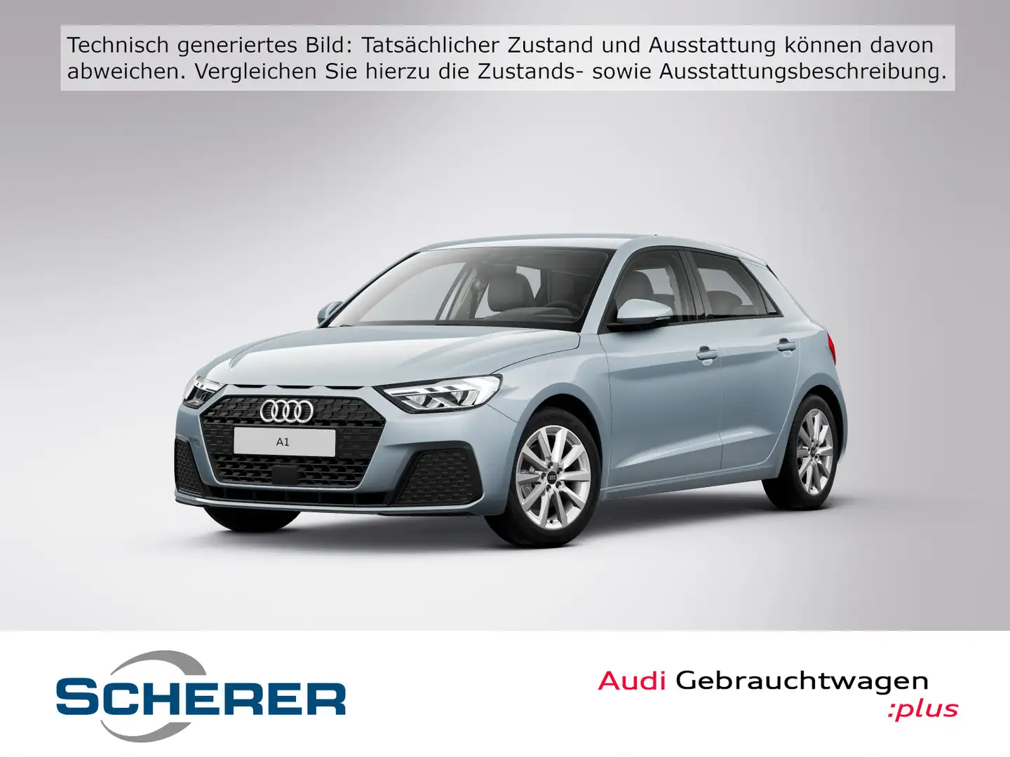 Audi A1 30 TFSI LED CARPLAY SHZ EPH hi. Grau - 1