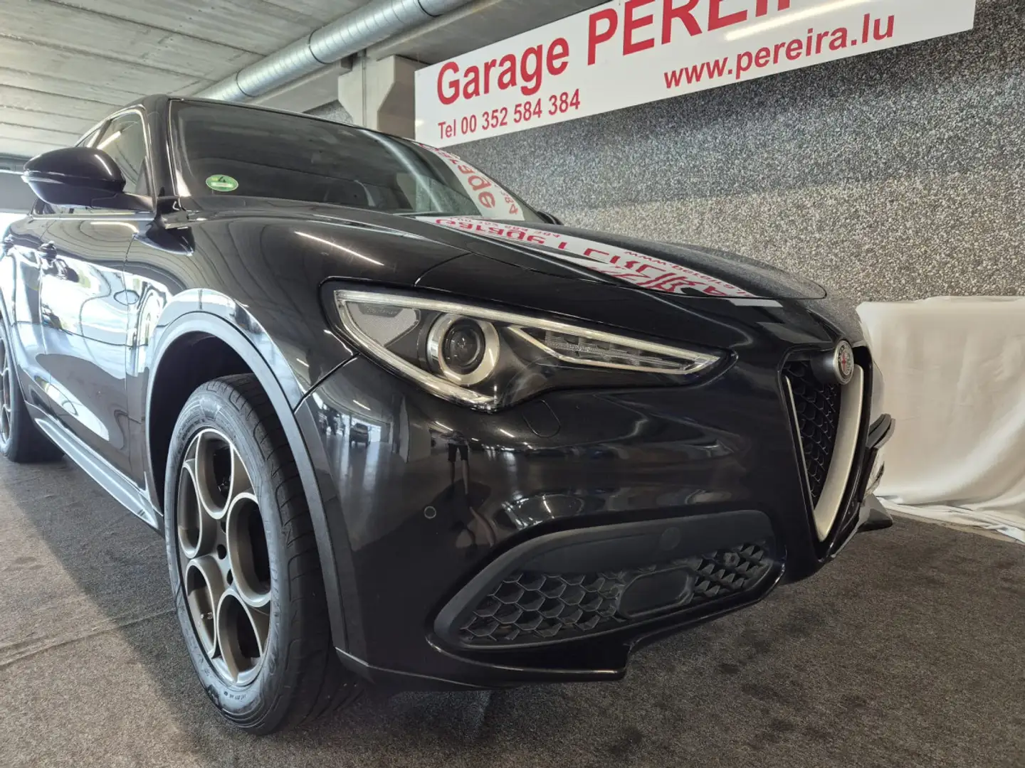 Alfa Romeo Stelvio Stelvio 2.0 Turbo Super Q4 Navi Nero - 1