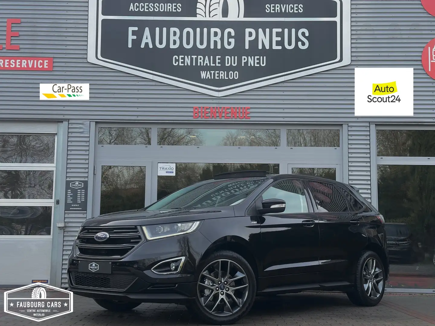 Ford Edge *2.0-TDCi*4x4*ST-LINE*FULL-OPTION*PANO*CAM*2-PROP* crna - 1