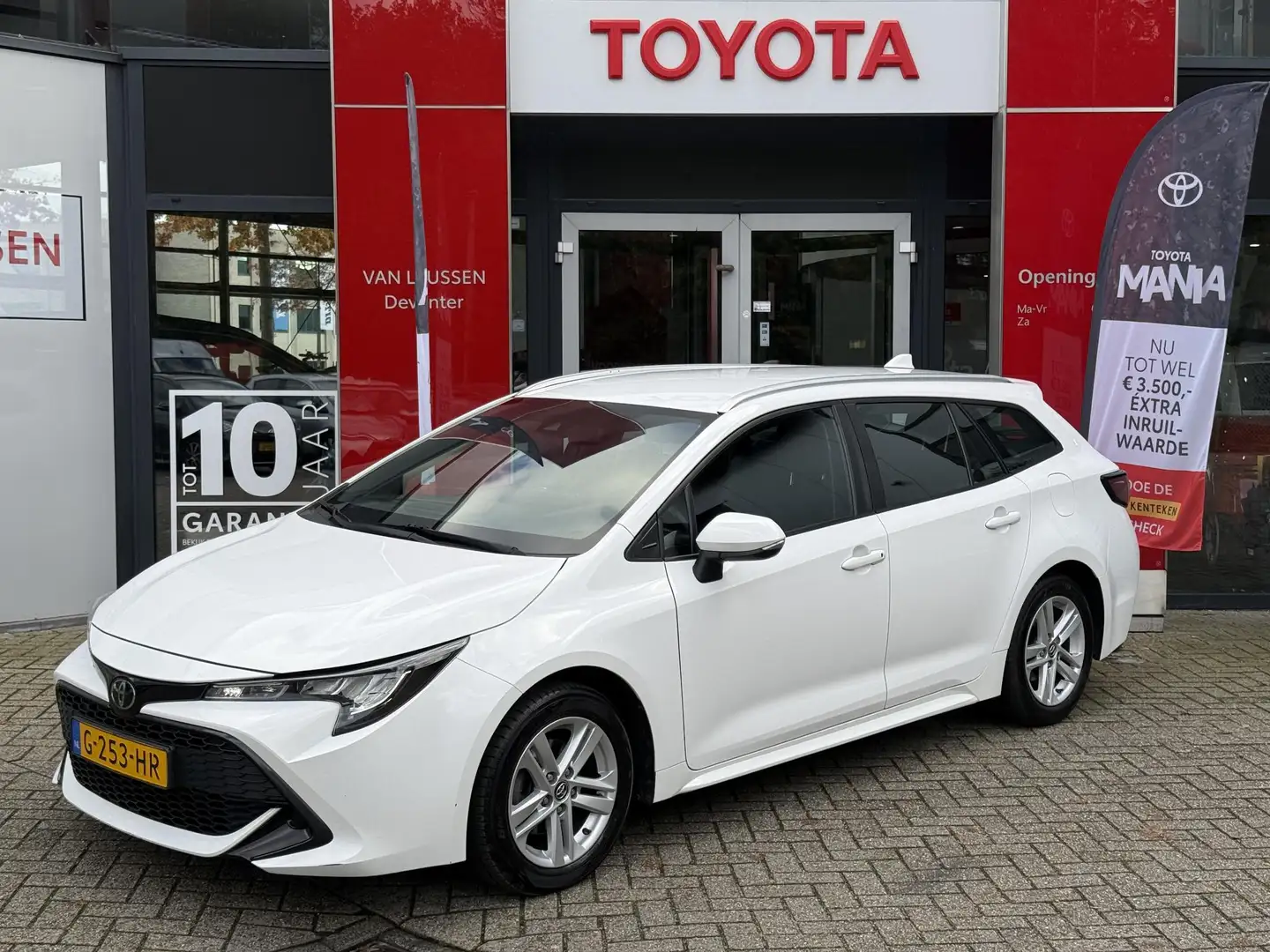 Toyota Corolla Touring Sports 1.2 TURBO NL-AUTO APPLE/ANDROID CAR Blanc - 1
