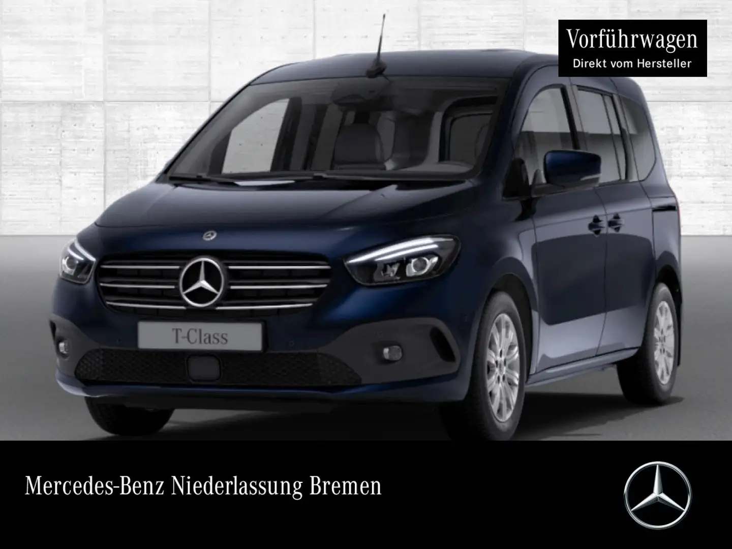 Mercedes-Benz T-Class T 180 EDITION+PROGRESSIVE+Klimaautom+Navi+PTS+DAB Blau - 1