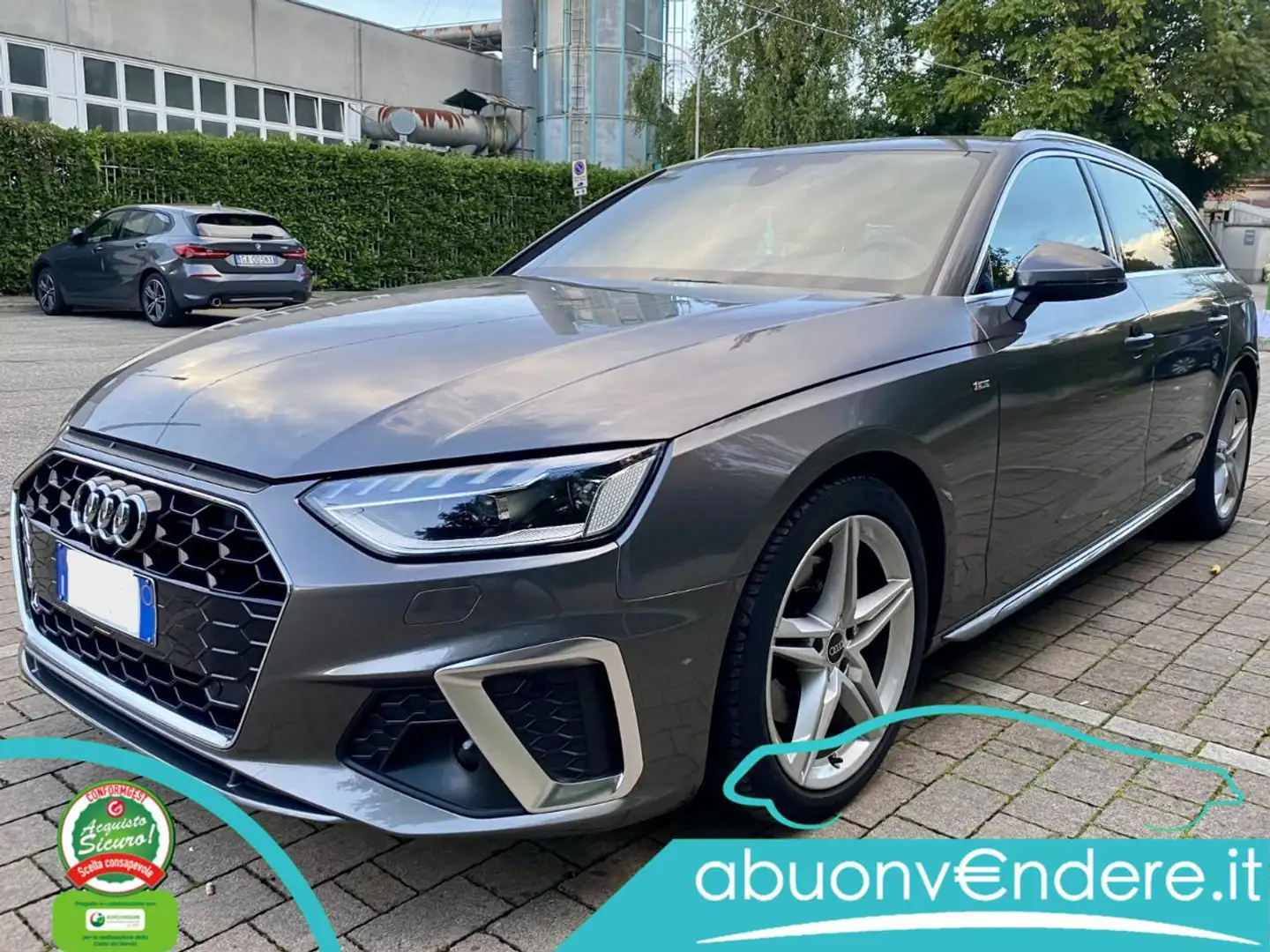 Audi A4 Avant 35 TDI/163 CV S tronic S line edition Gris - 1