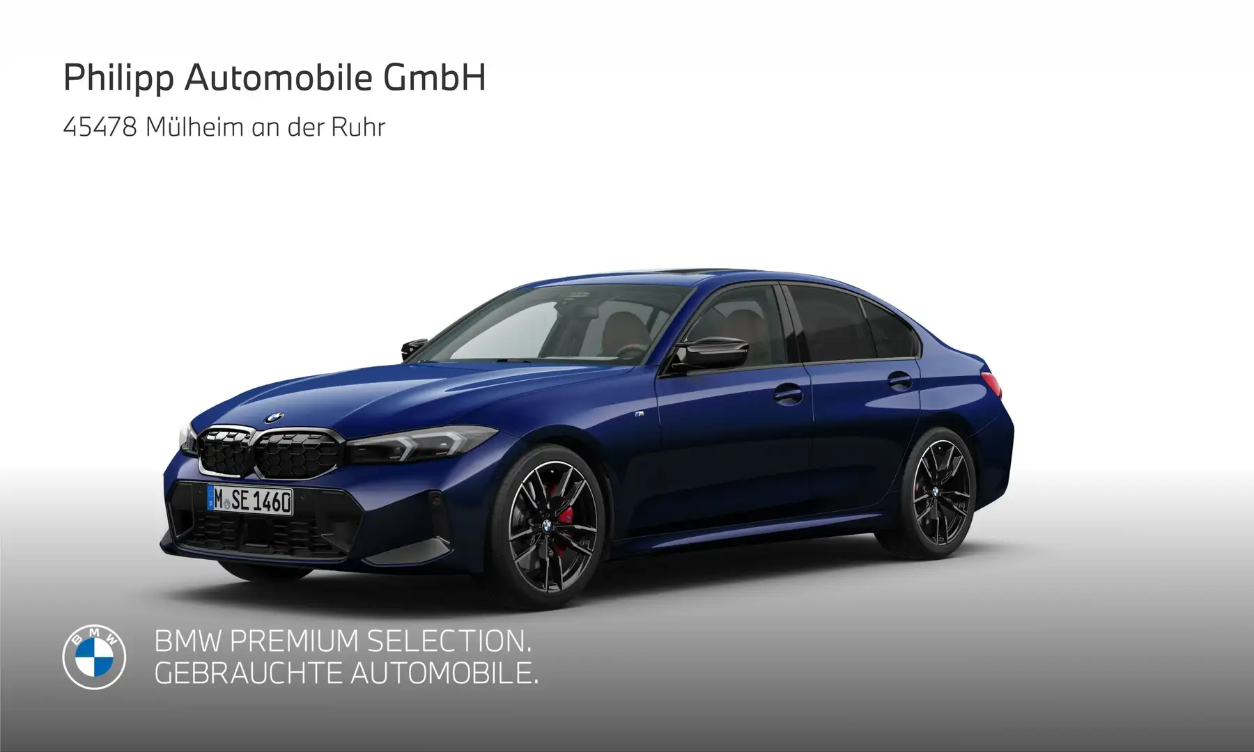 BMW 340 M340i xDrive M Sport Pro AHK St-Hzg h&k Glasdach Blau - 1
