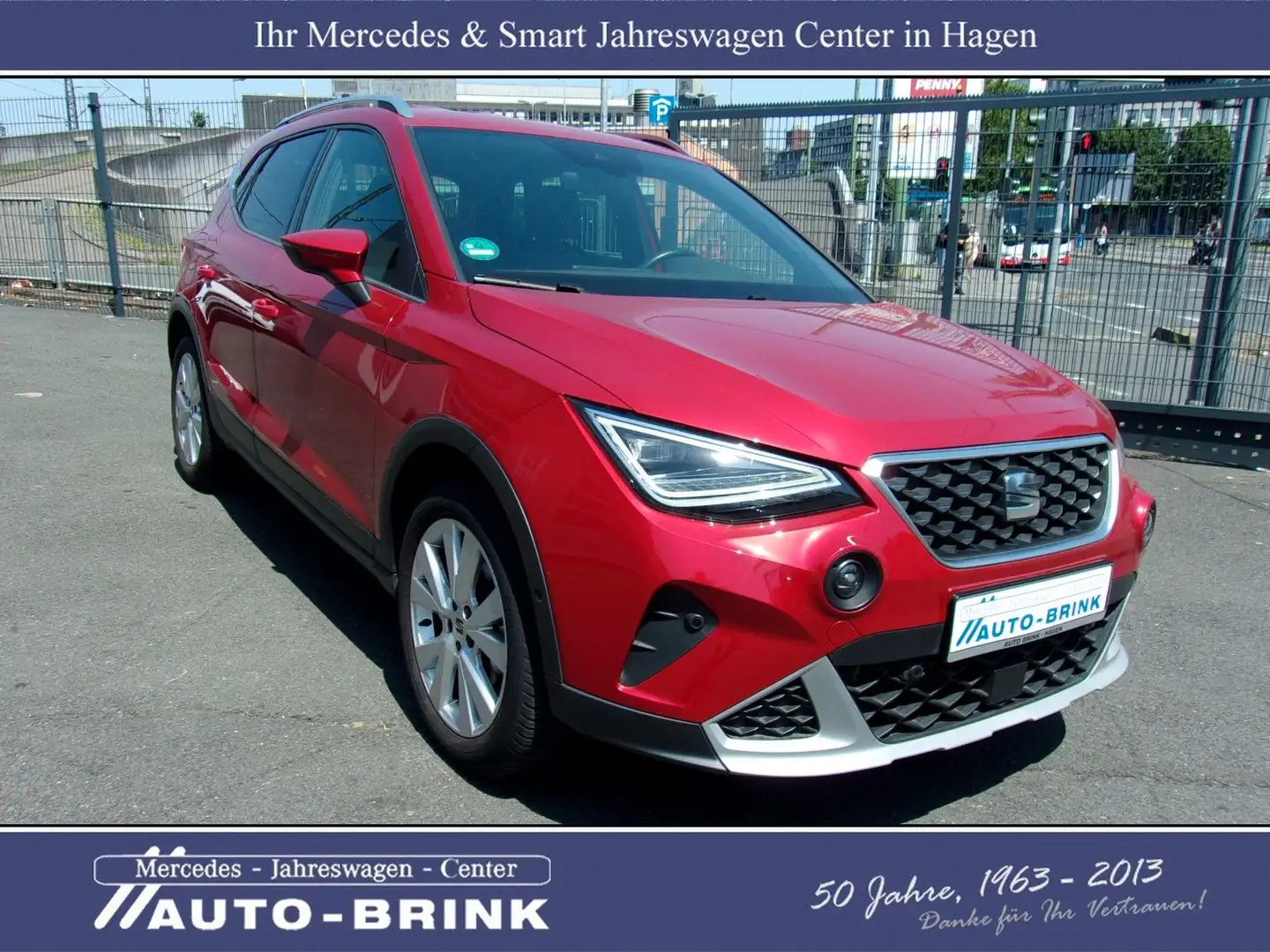 SEAT Arona Xperience DSG Nav/aPTS+RFK/LED/ACC/15tkm Rot - 1