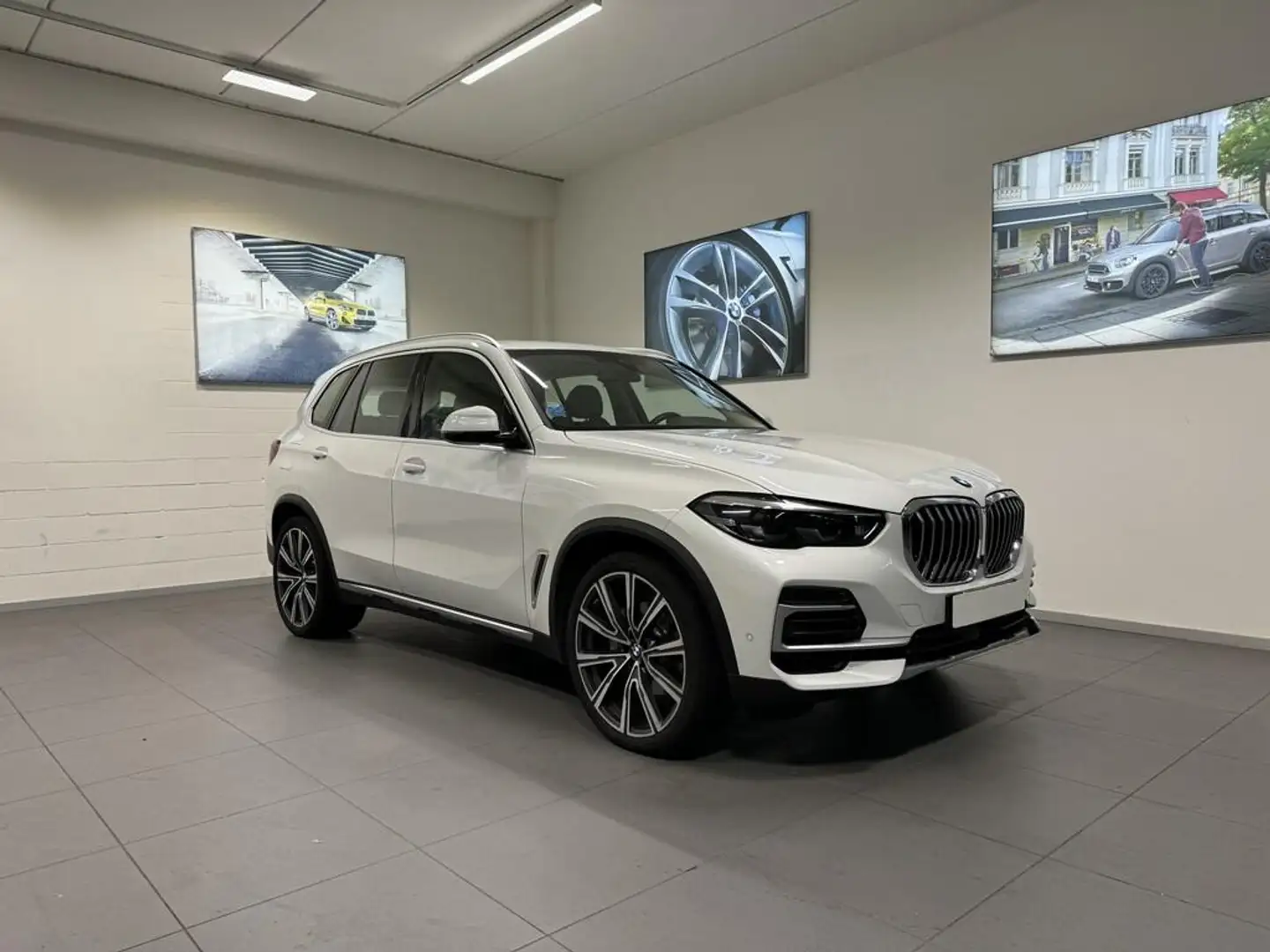 BMW X5 xdrive30d mhev 48V xLine auto Bianco - 2