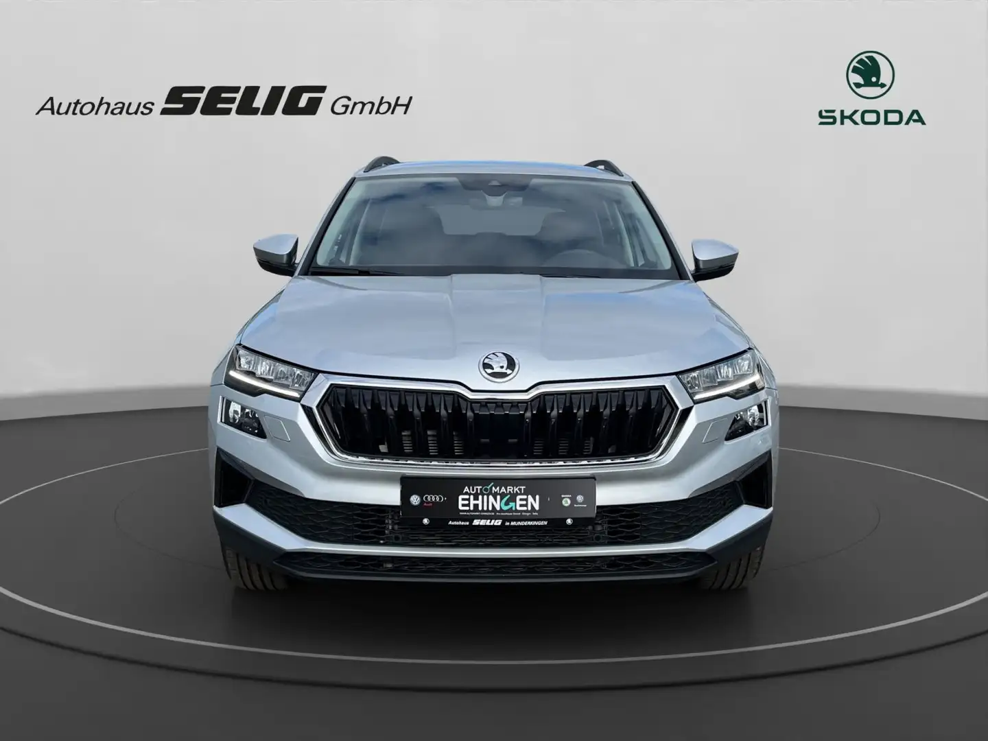 Skoda Karoq 1.5 TSI Selection, LED, Alu, Sitzhzg., PDC Zilver - 2