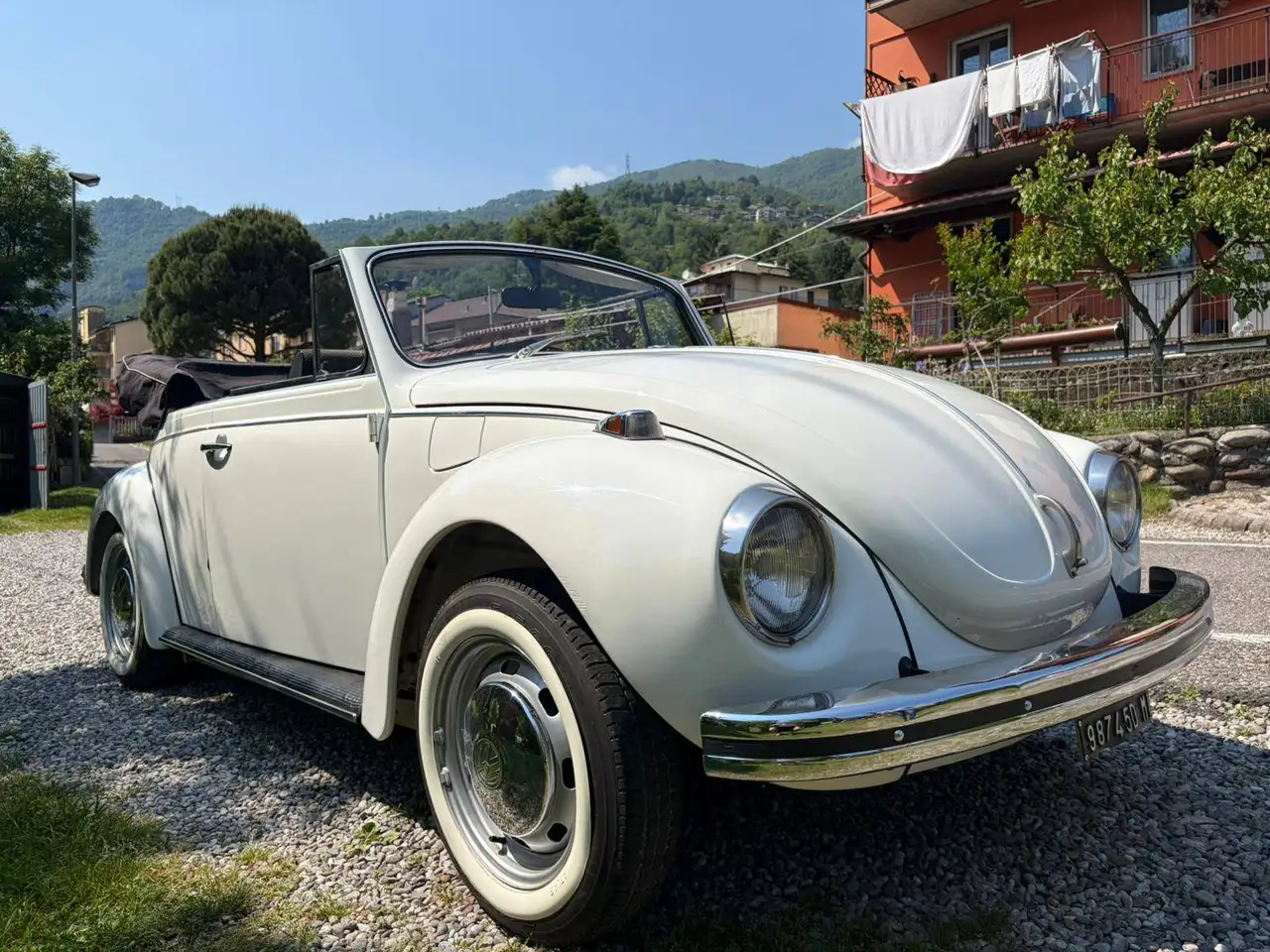 Volkswagen Maggiolino Cabrio 1.2L Vetro Piatto, foto 8