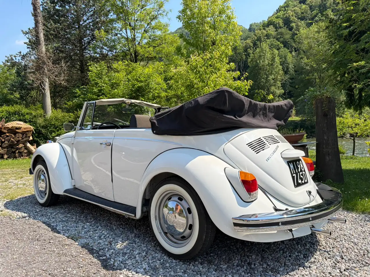Volkswagen Maggiolino Cabrio 1.2L Vetro Piatto, foto 5