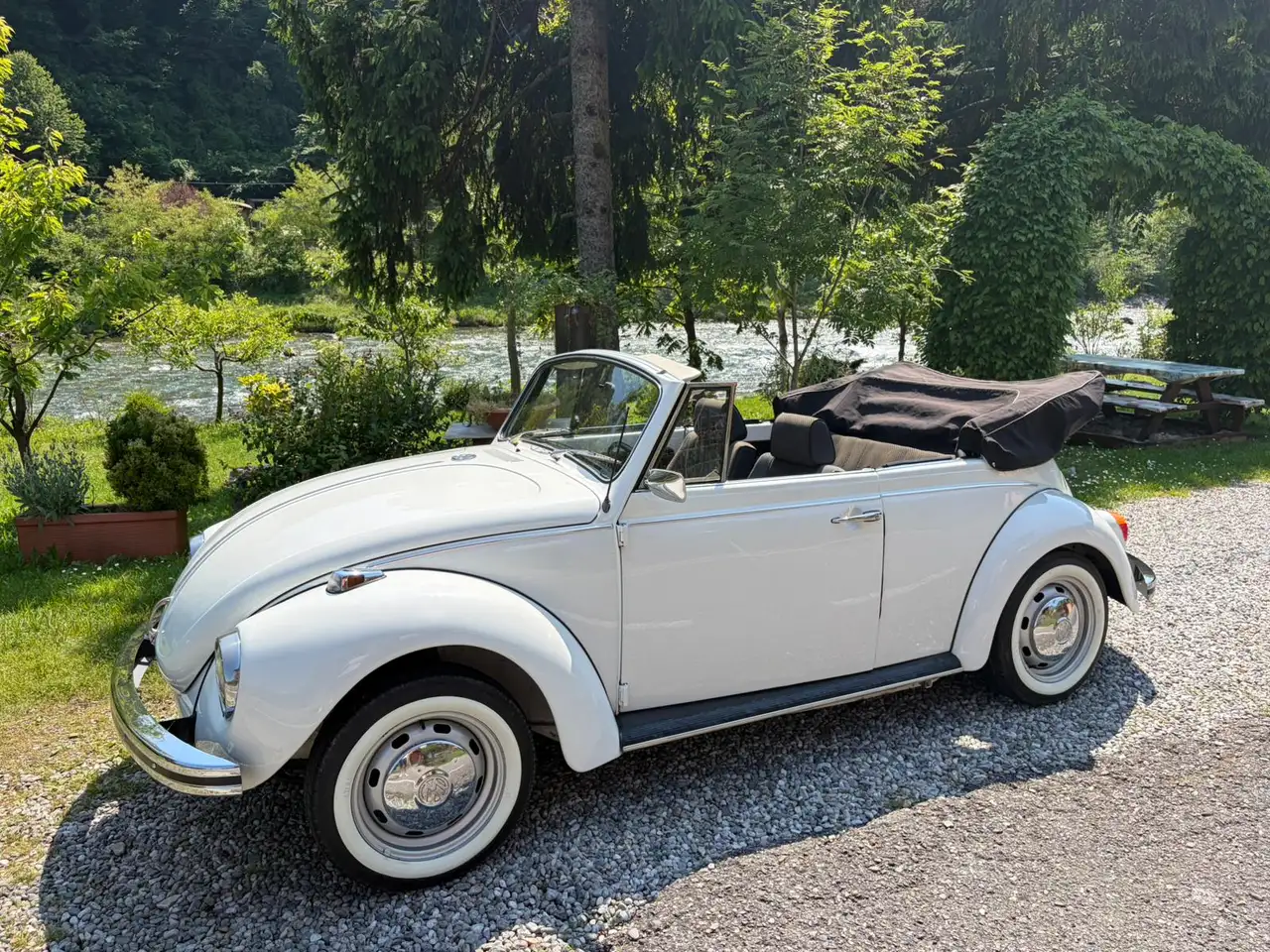 Volkswagen Maggiolino Cabrio 1.2L Vetro Piatto, foto 12