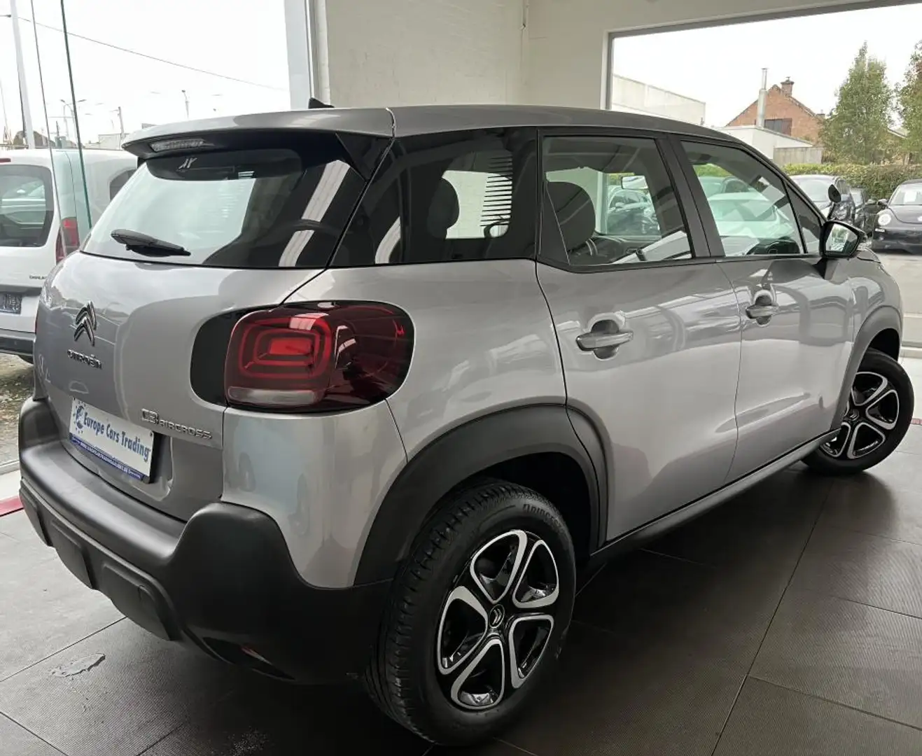 Citroen C3 Aircross SHINE 110CH 9083HT CARPLAY 1ÈRE MAIN GAR 12M Grijs - 2