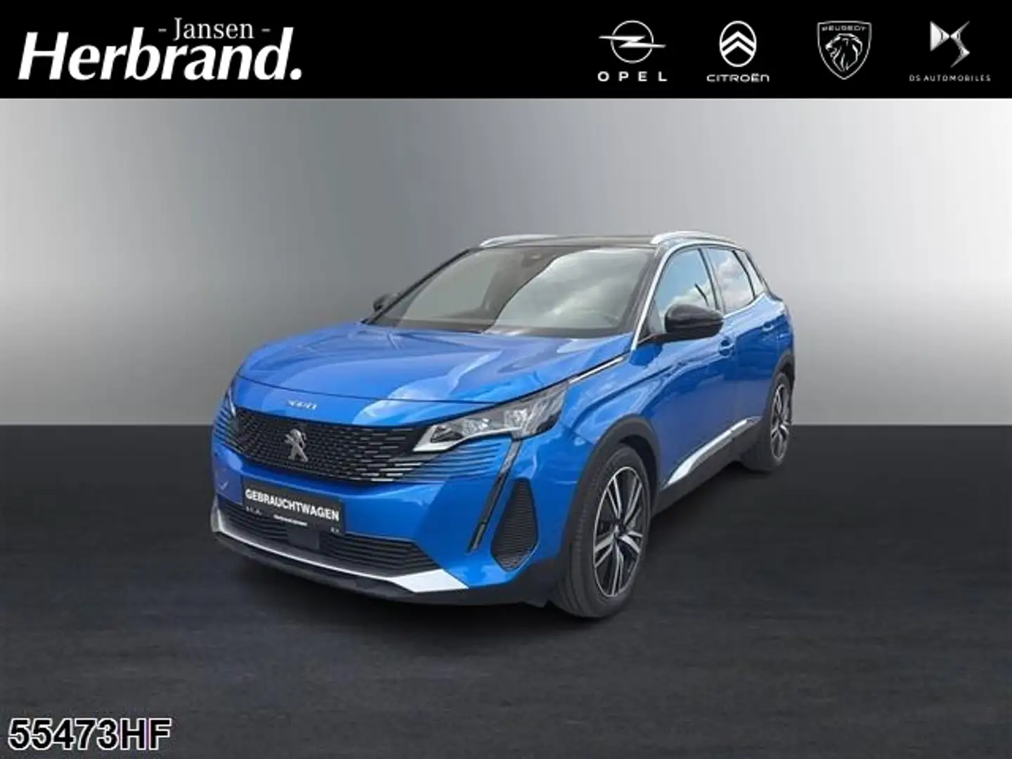 Peugeot 3008 1.6 Hybrid 225 (Plug-In), GT Bleu - 1