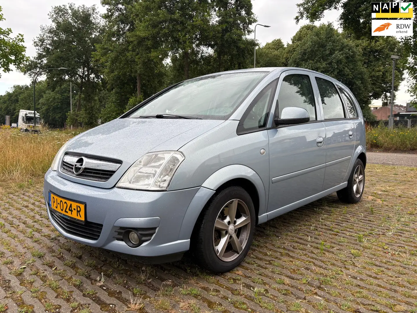 Opel Meriva 1.4-16V Selection / airco / apk Blauw - 1