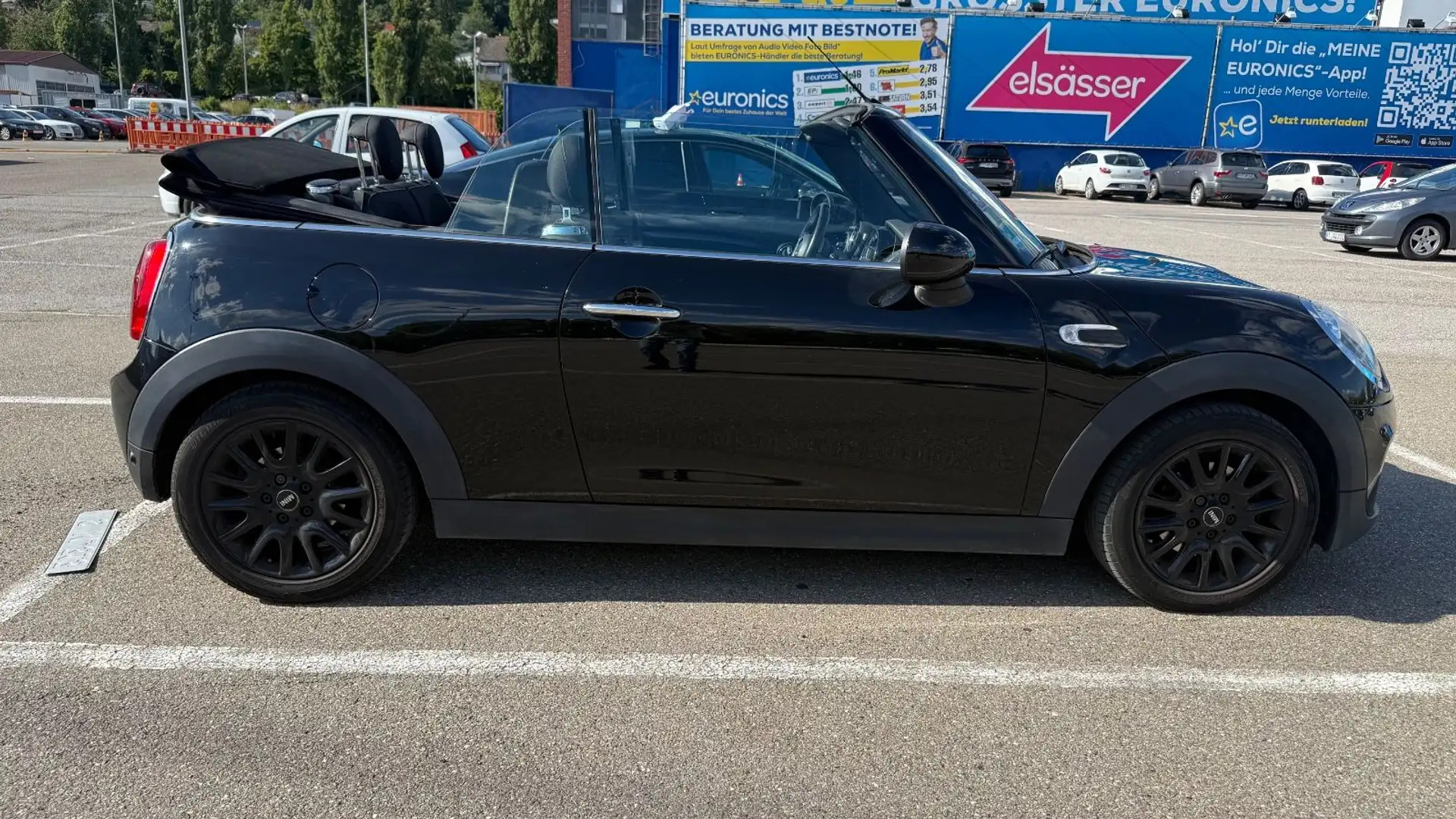 MINI One Cabrio One,Tüv 10/26,Klima,Euro 6, Negro - 2