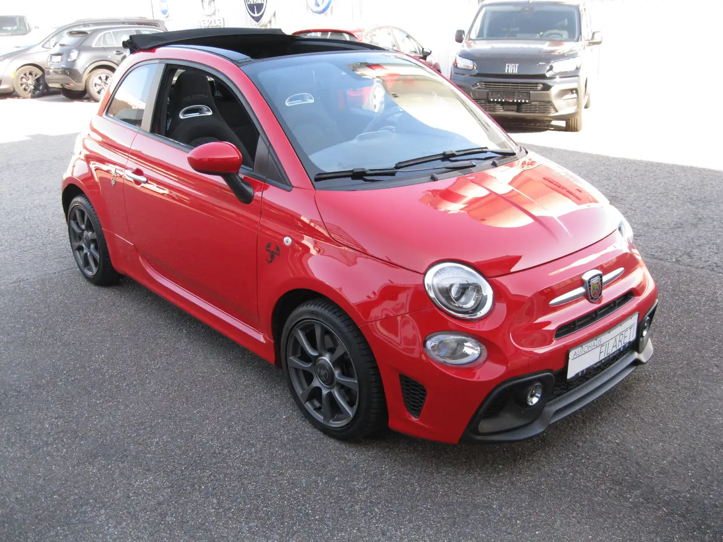 Abarth 595C Abarth Cabrio Klima-Carplay-ZV-PDC- Rot - 2