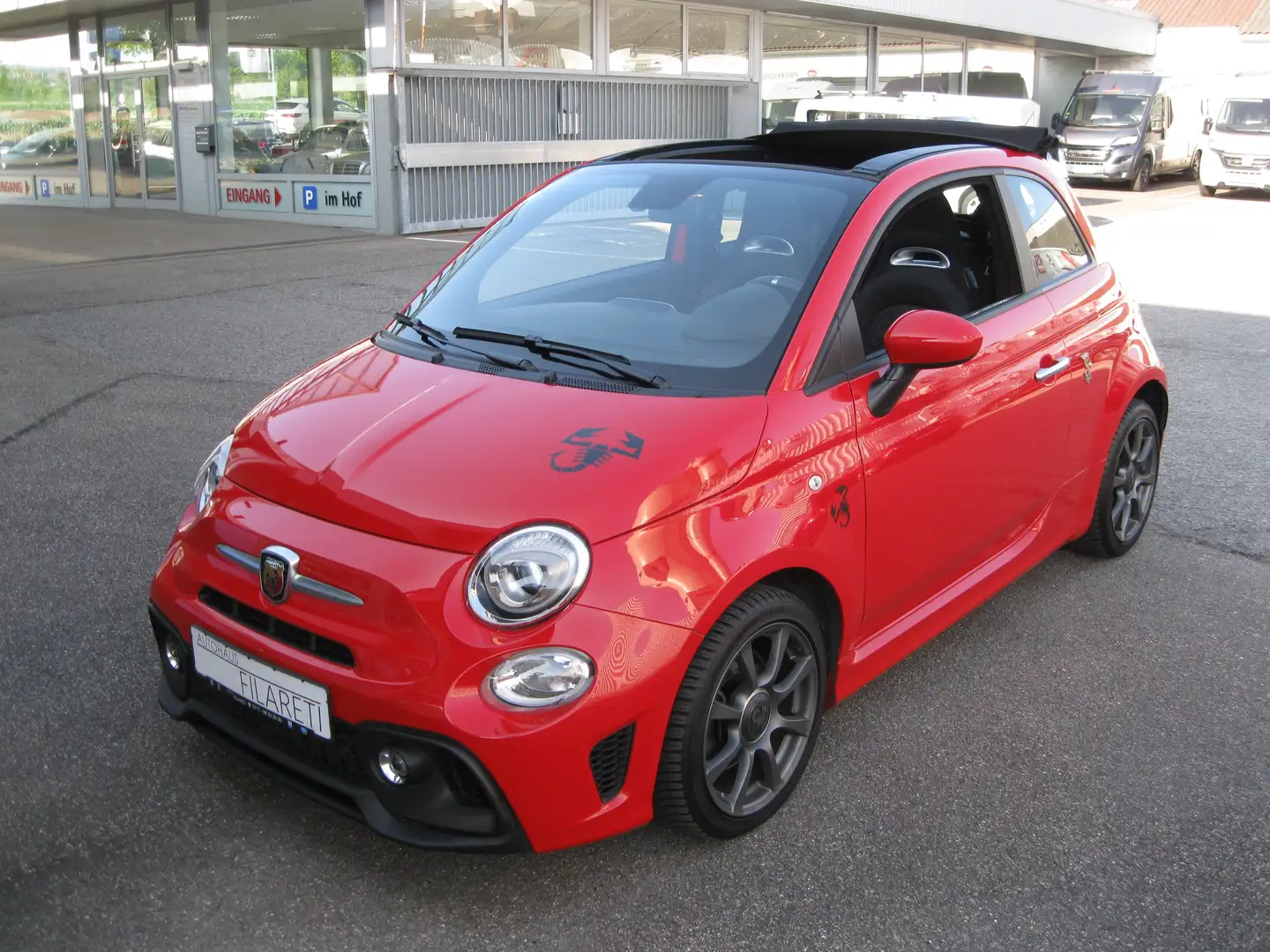 Abarth 595C Abarth Cabrio Klima-Carplay-ZV-PDC- Rot - 1