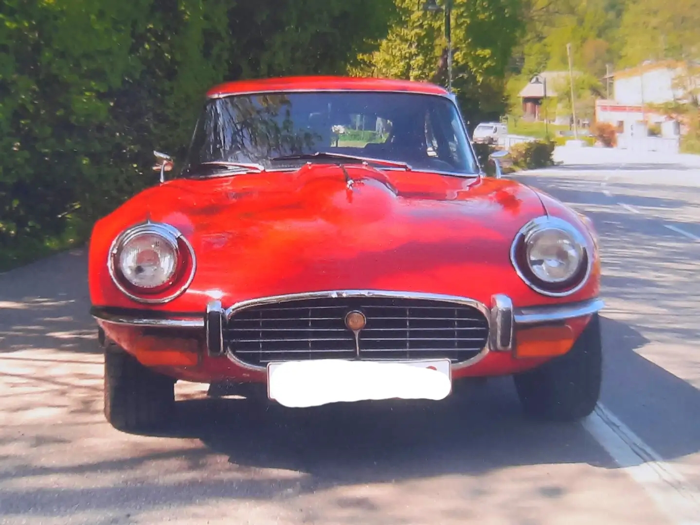 Jaguar E-Type Sportwagen / Coupé Piros - 1