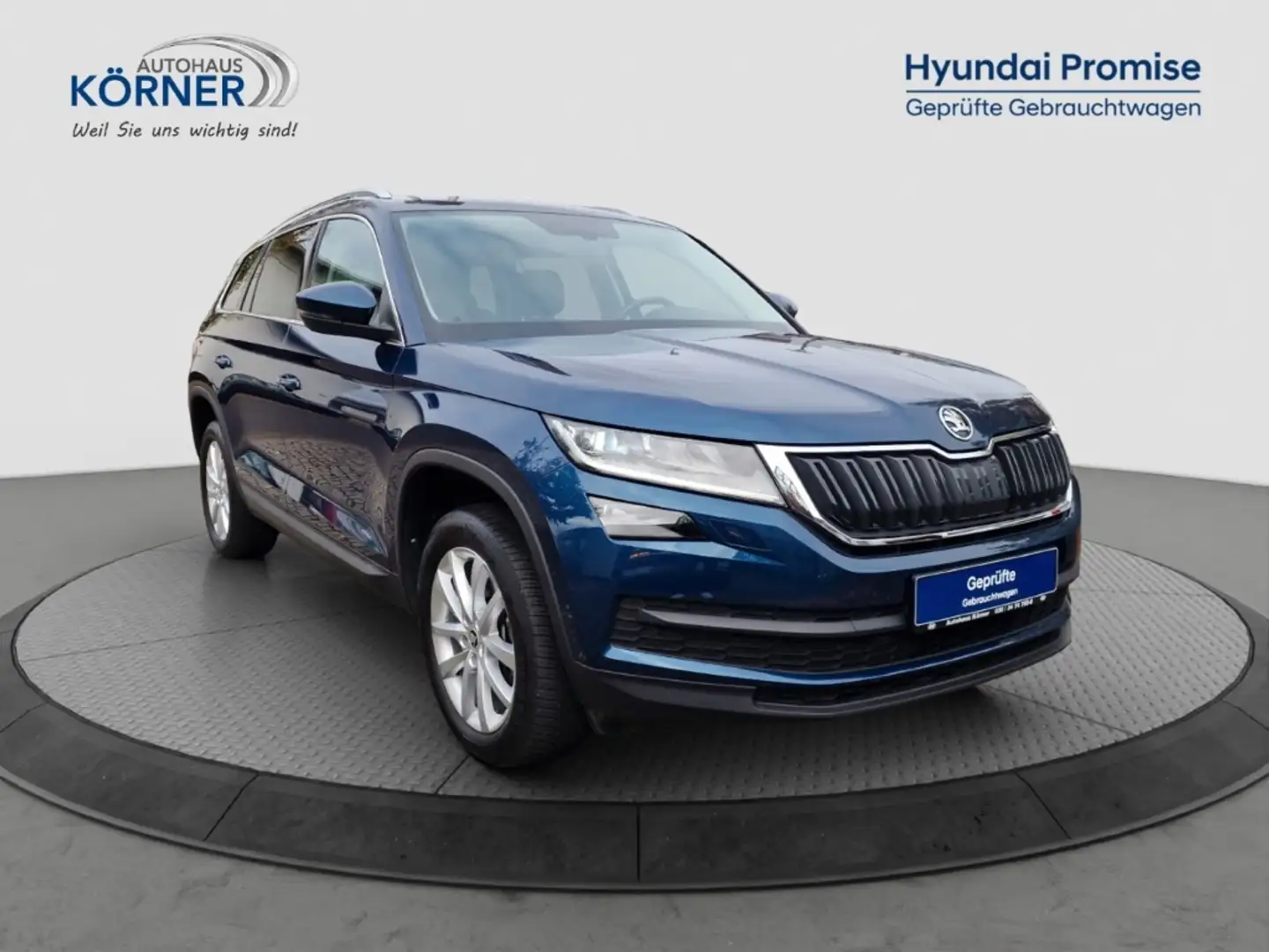 Skoda Kodiaq STYLE 2.0 TSI 4x4 DSG *STANDHZG*LED*NAVI* Modrá - 1