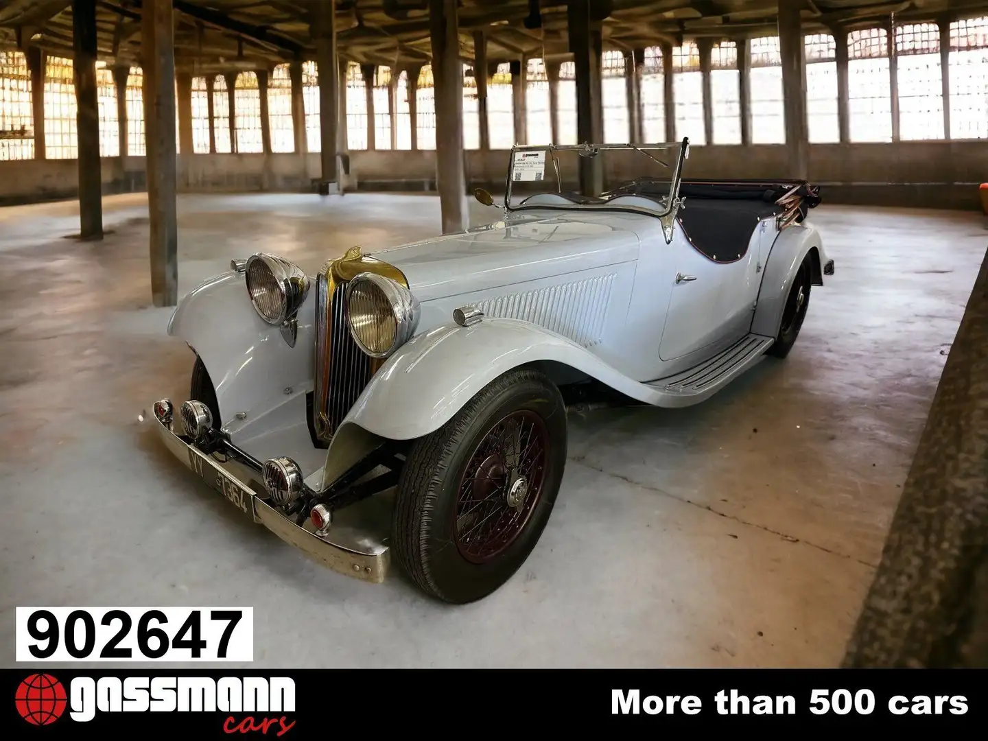 Jaguar SS1 2.0L Tourer Standard Swallow - RHD Gris - 1