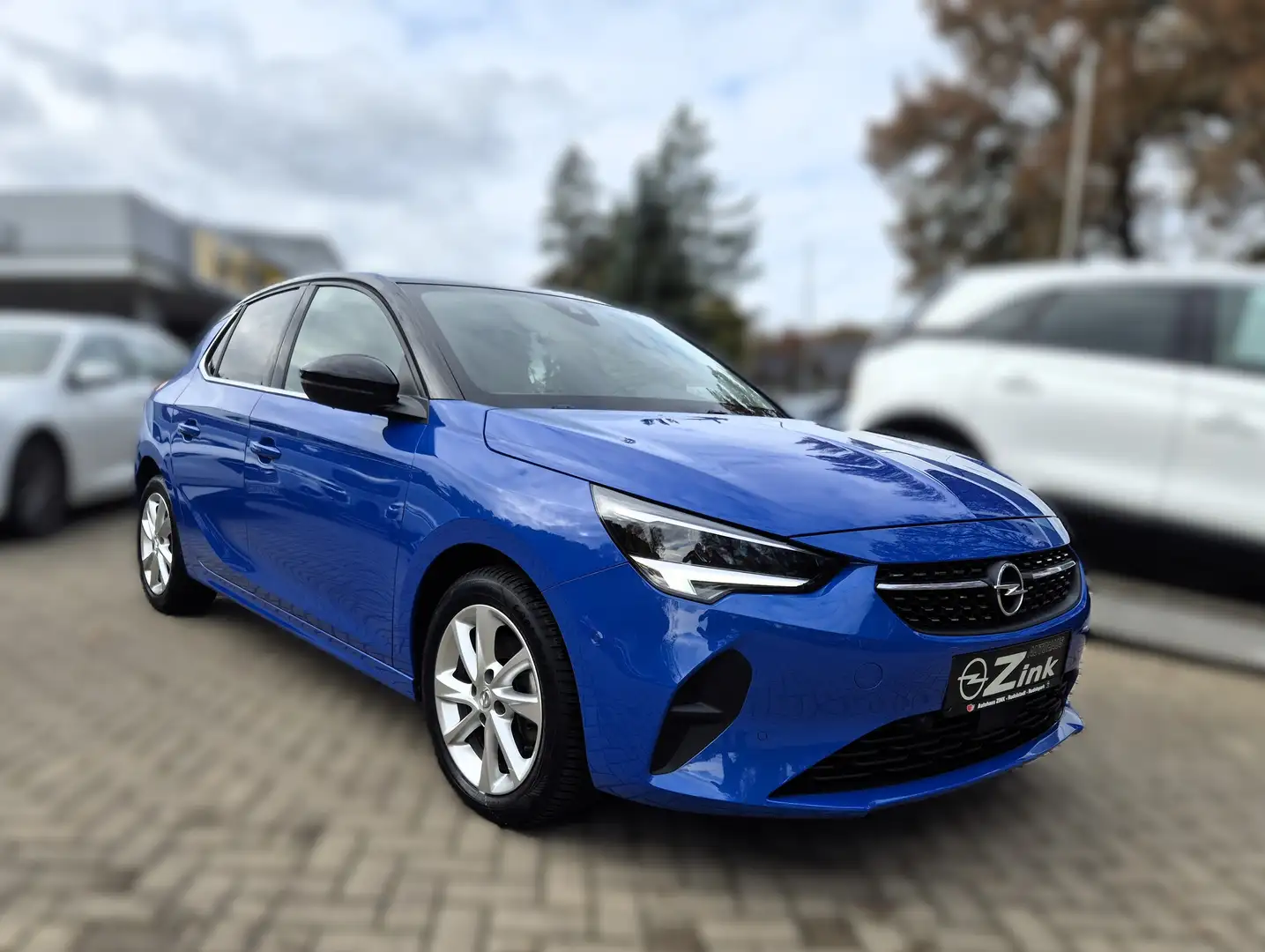 Opel Corsa Elegance LED SHZ LHZ Kamera Blau - 1