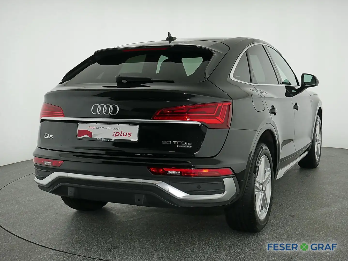 Audi Q5 Sportback 50 TFSI e S line Int/ACC/R-Kamera Schwarz - 2