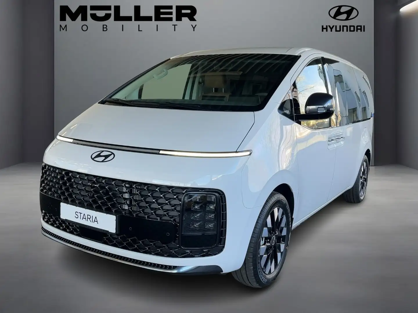 Hyundai STARIA 1.6 T-GDI HEV 2WD Signature Dark Chrome Weiß - 1