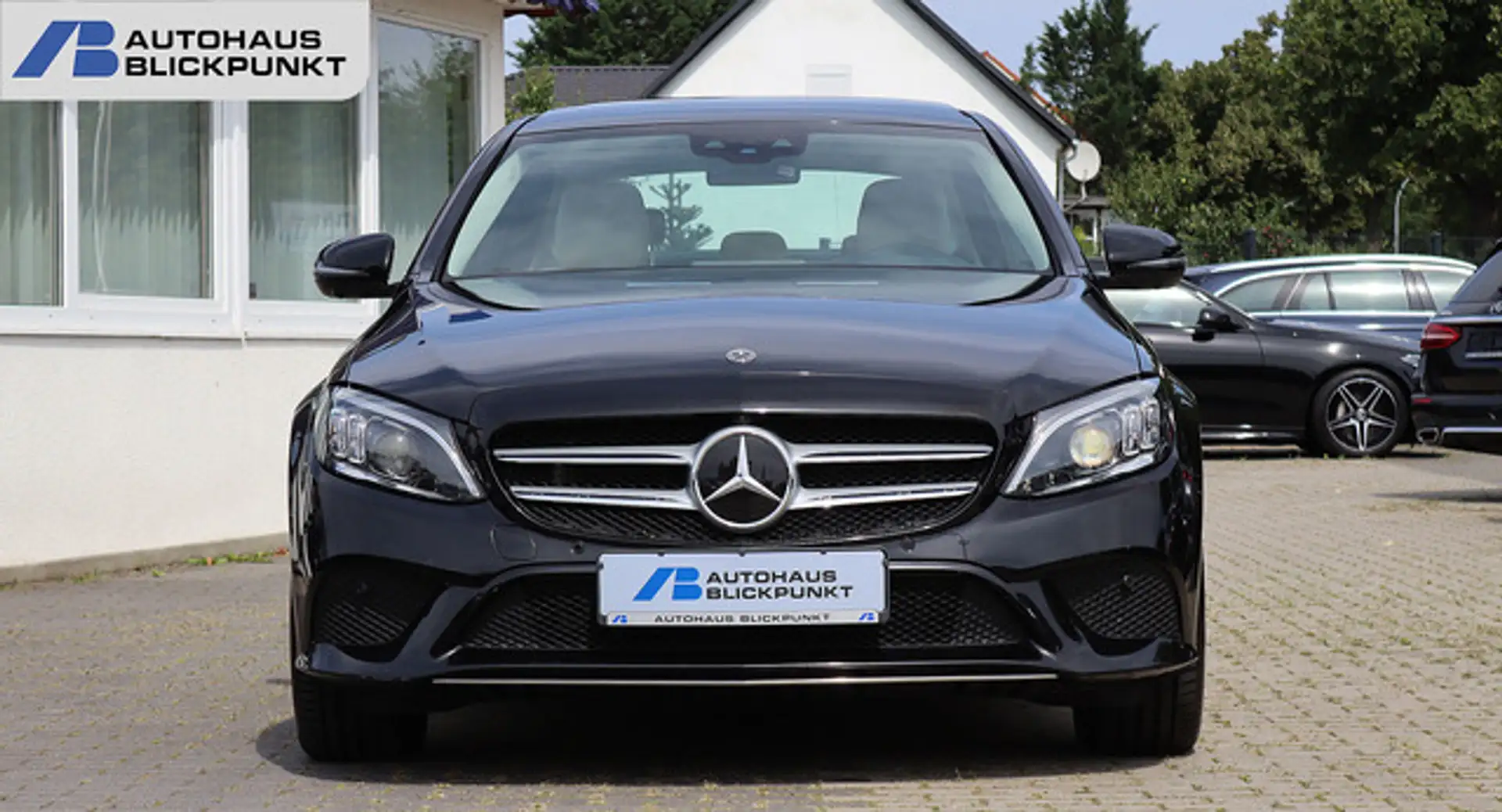 Mercedes-Benz C 300 de DISTRONIC+PANO+KAM360+HEADUP+DIGI-TACHO Schwarz - 2
