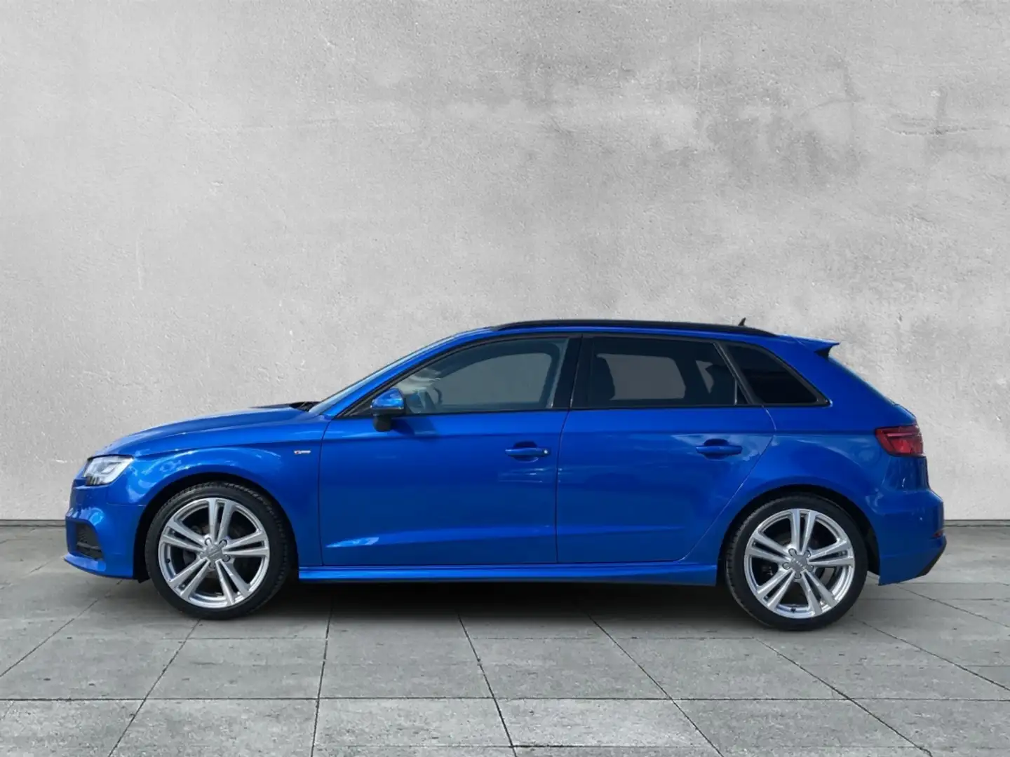Audi A3 Sportback 35 TFSI S line MATRIX+ALCANTARA+SHZ Blau - 2