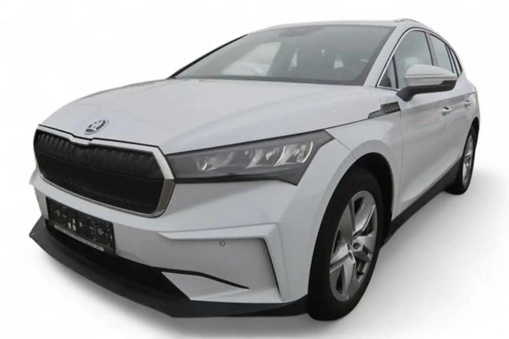 Skoda Enyaq 80 Loft 82 kWh Kamera/ACC/AHK/LED/Navi Weiß - 1