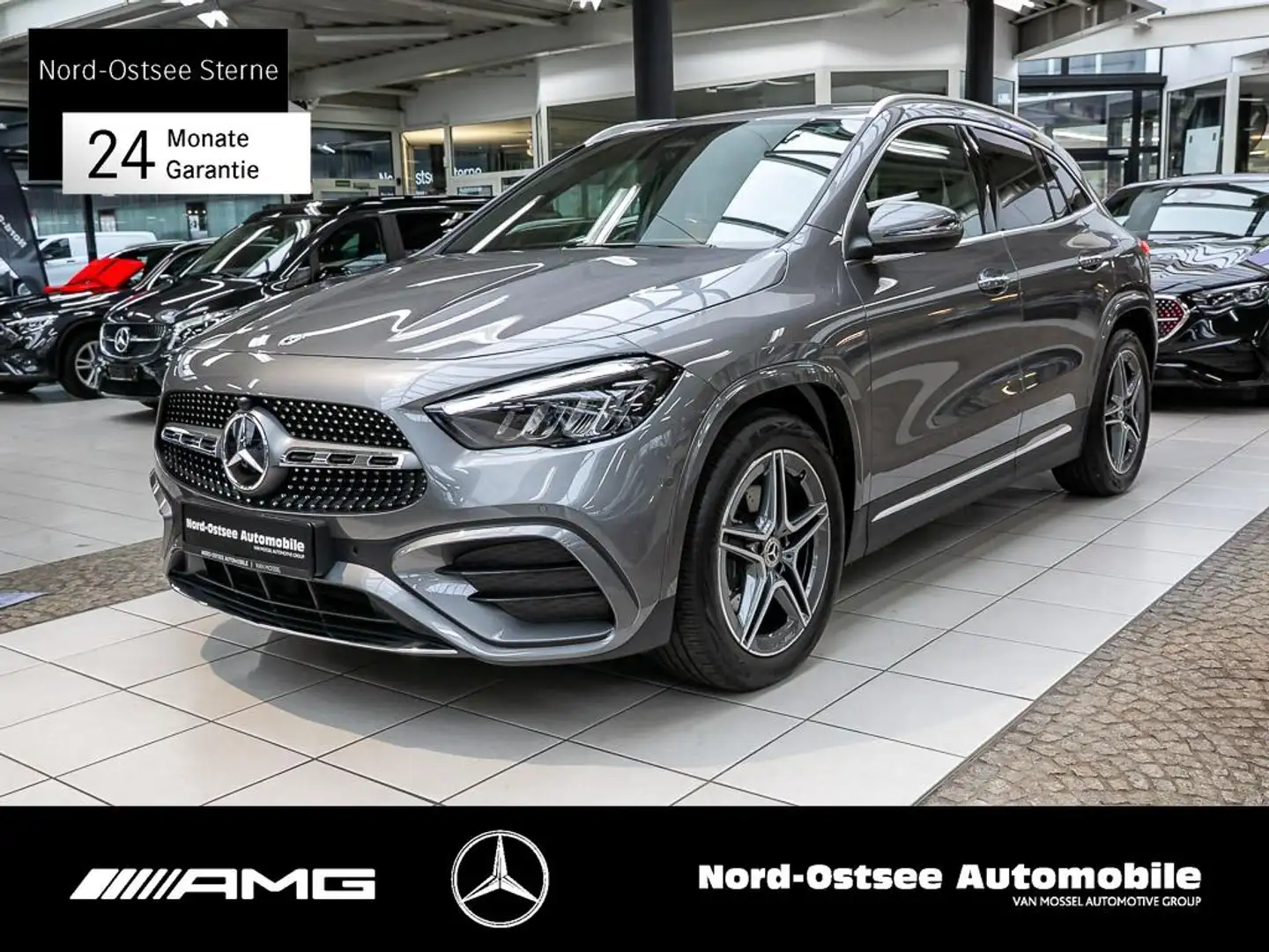 Mercedes-Benz GLA 200 d AMG MBUX SHZ KLIMA Grau - 1
