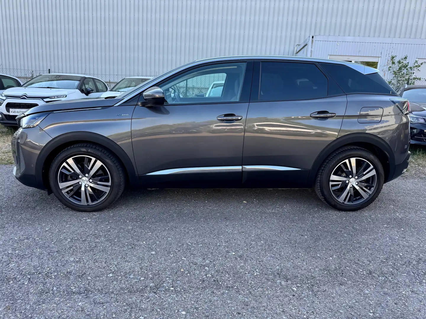 Peugeot 3008 Hybrid 225 Allure, Teilleder Navi Kamera Grijs - 2