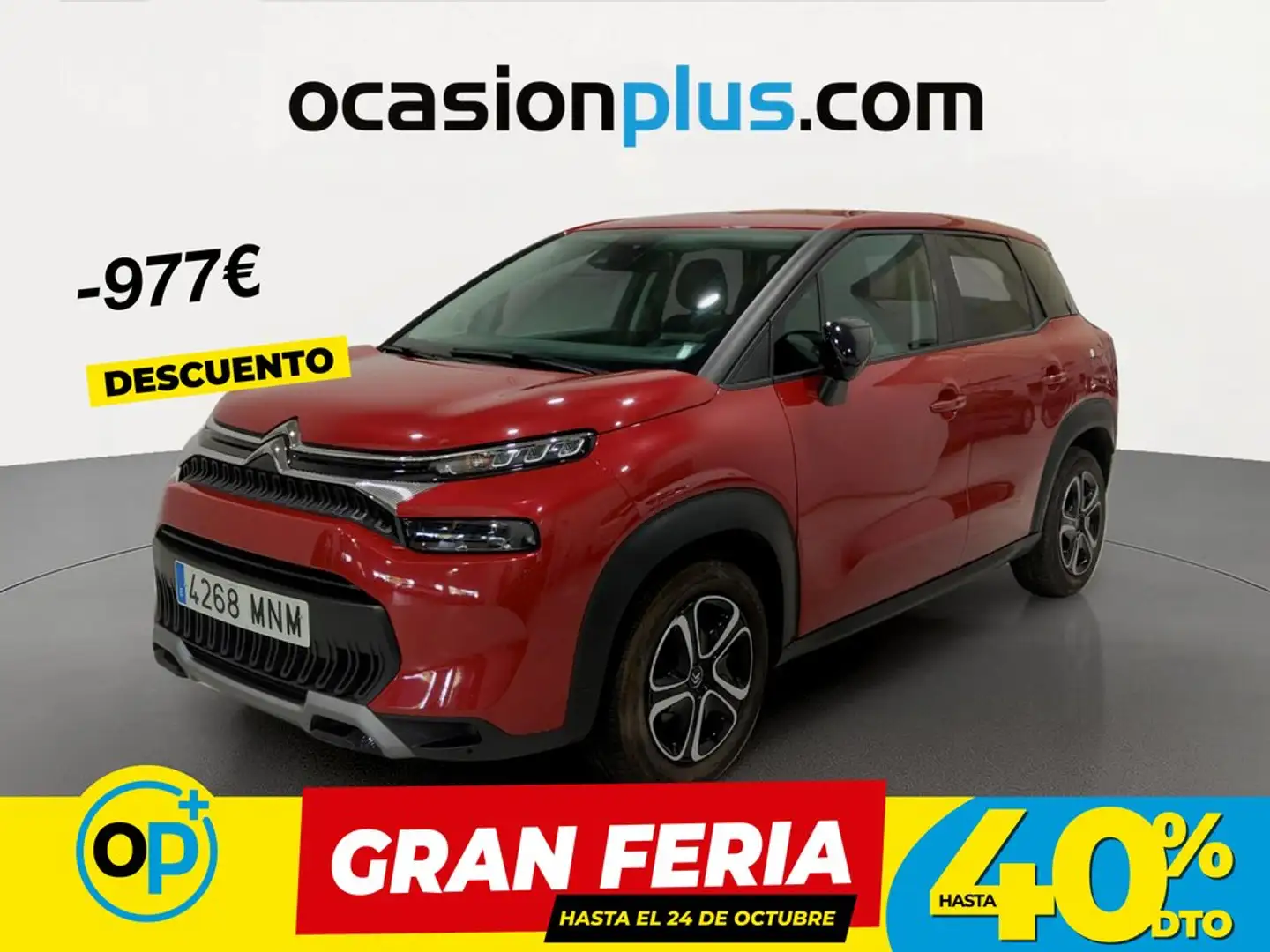 Citroen C3 Aircross Puretech S&S You 110 Rojo - 1