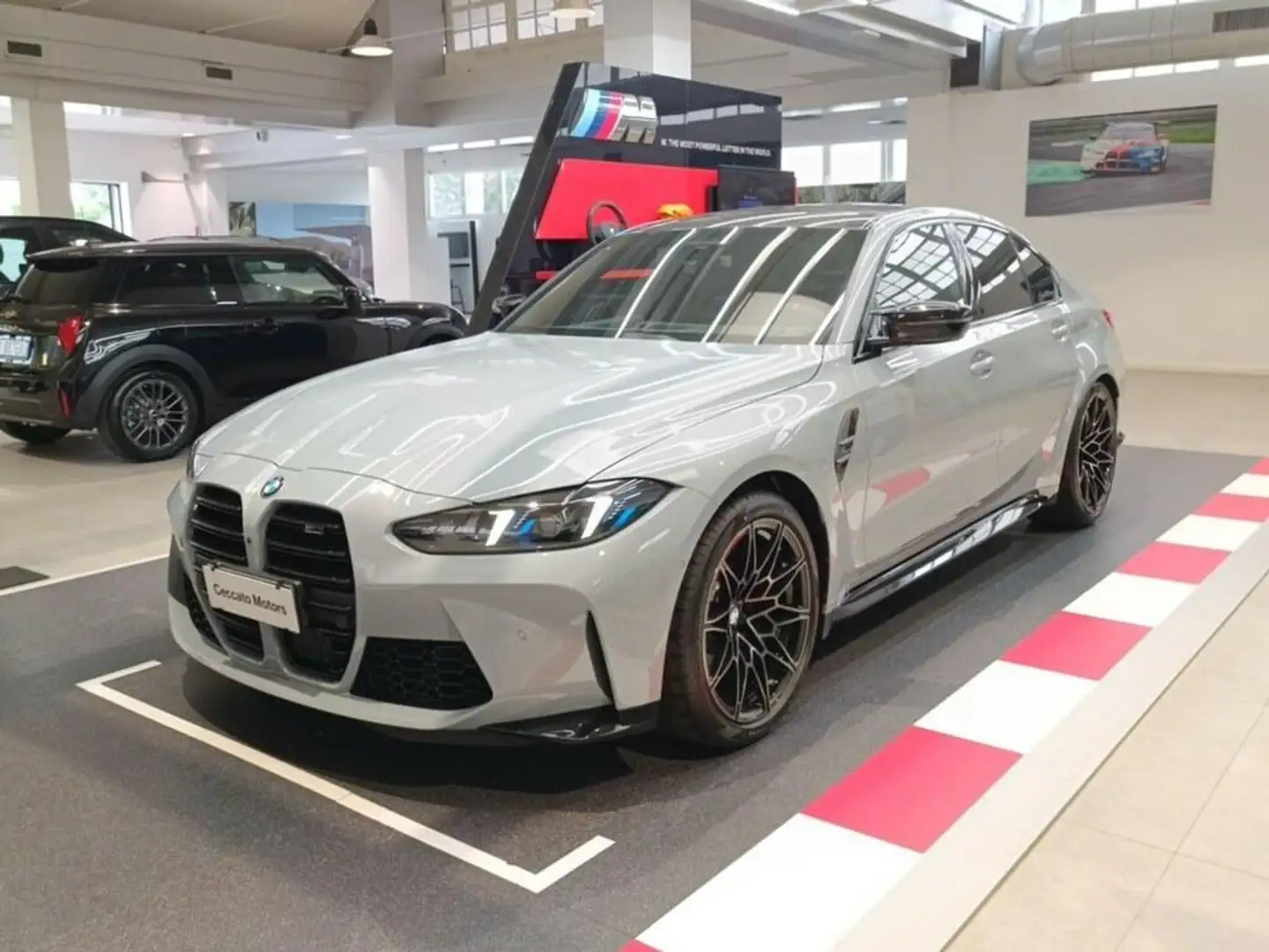 BMW M3 3.0 Competition xdrive auto Grigio - 1