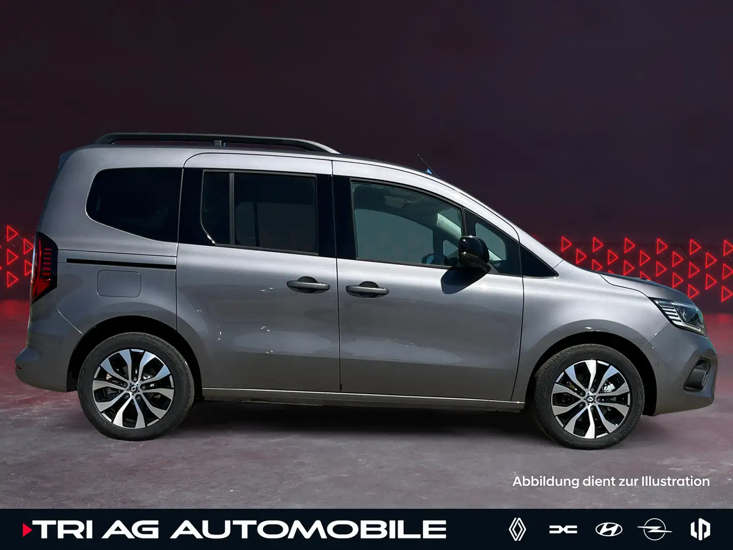 Renault Kangoo E-TECH Kangoo E-Tech Techno  GRA PDC SHZ Navi Klima Par Gri - 2