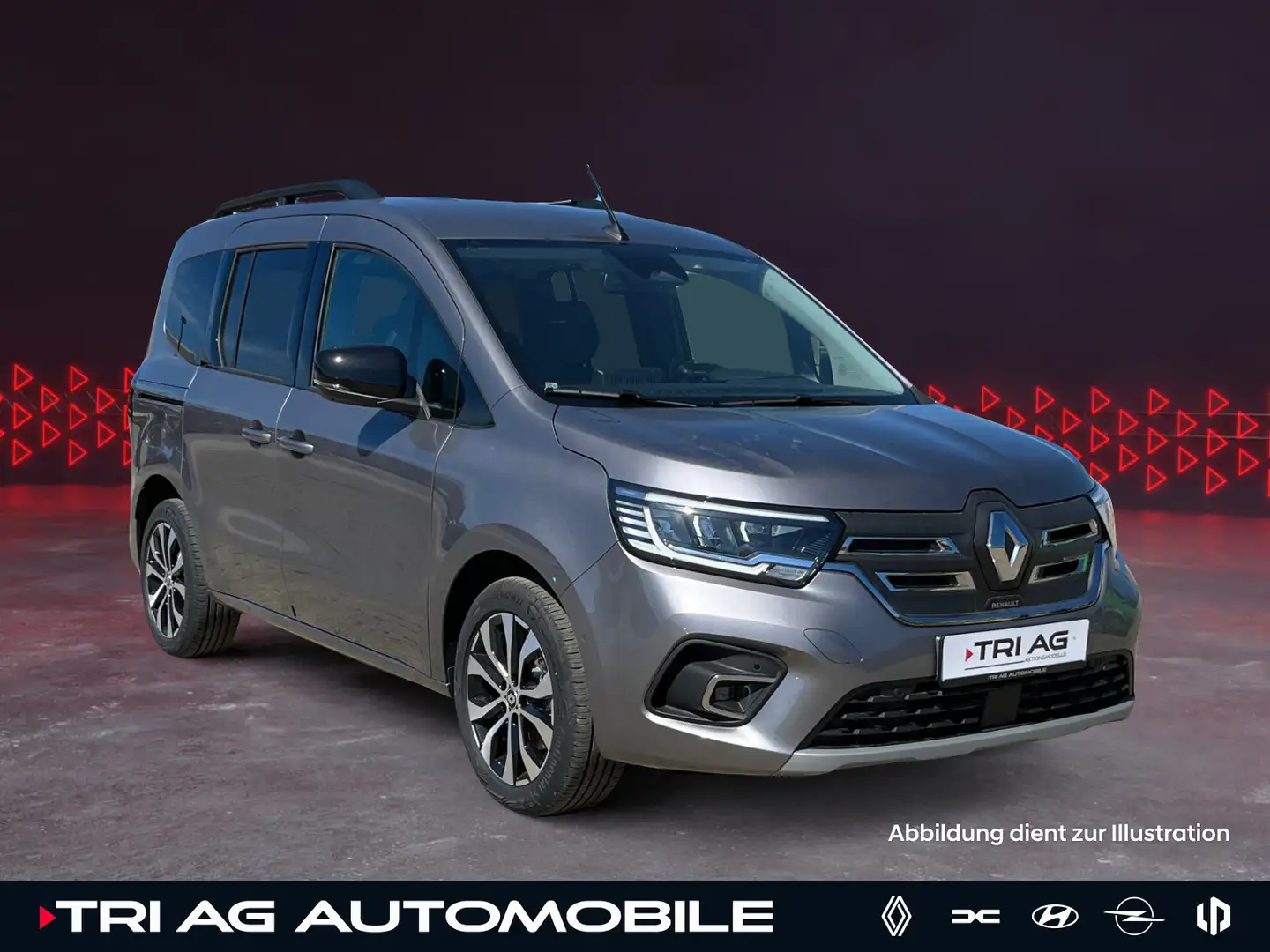 Renault Kangoo E-TECH Kangoo E-Tech Techno  GRA PDC SHZ Navi Klima Par Gri - 1