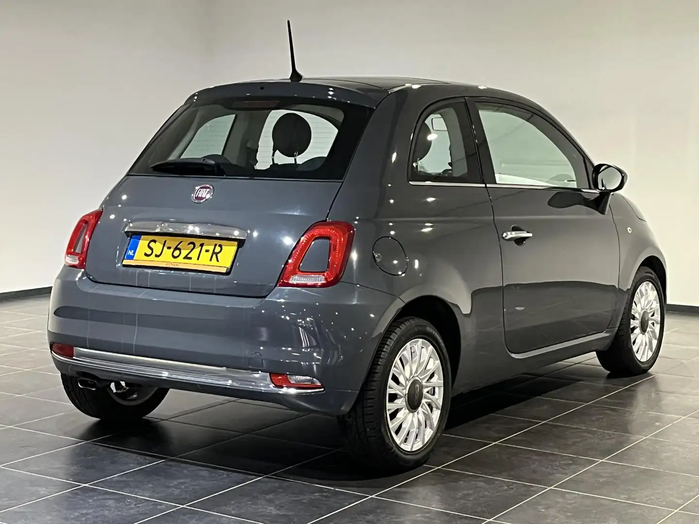 Fiat 500 0.9 TwinAir Turbo Lounge | Panoramadak | Lichtmeta Gris - 2