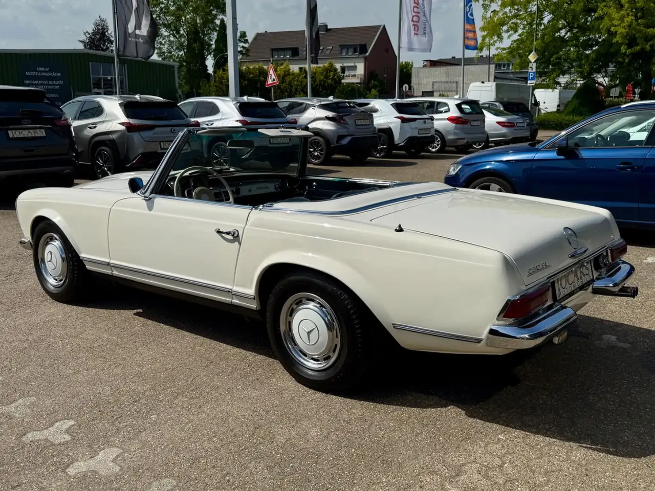 Mercedes-Benz 230 SL PAGODE I 5-GANG***ZF Getriebe Selten, foto 4
