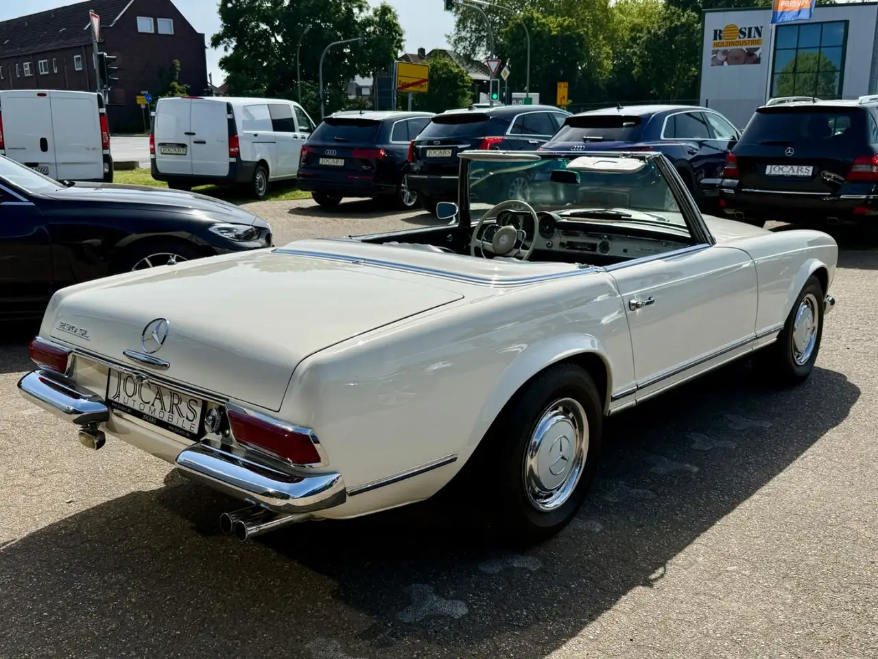 Mercedes-Benz 230 SL PAGODE I 5-GANG***ZF Getriebe Selten, foto 8