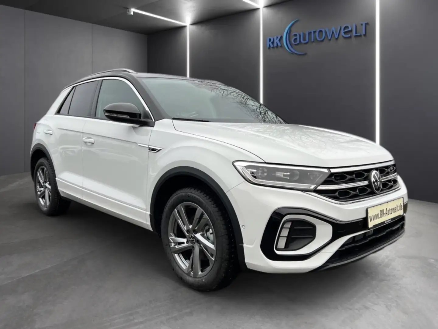 Volkswagen T-Roc R-Line 1.0 TSI LED Navi ACC Allwetter Weiß - 2