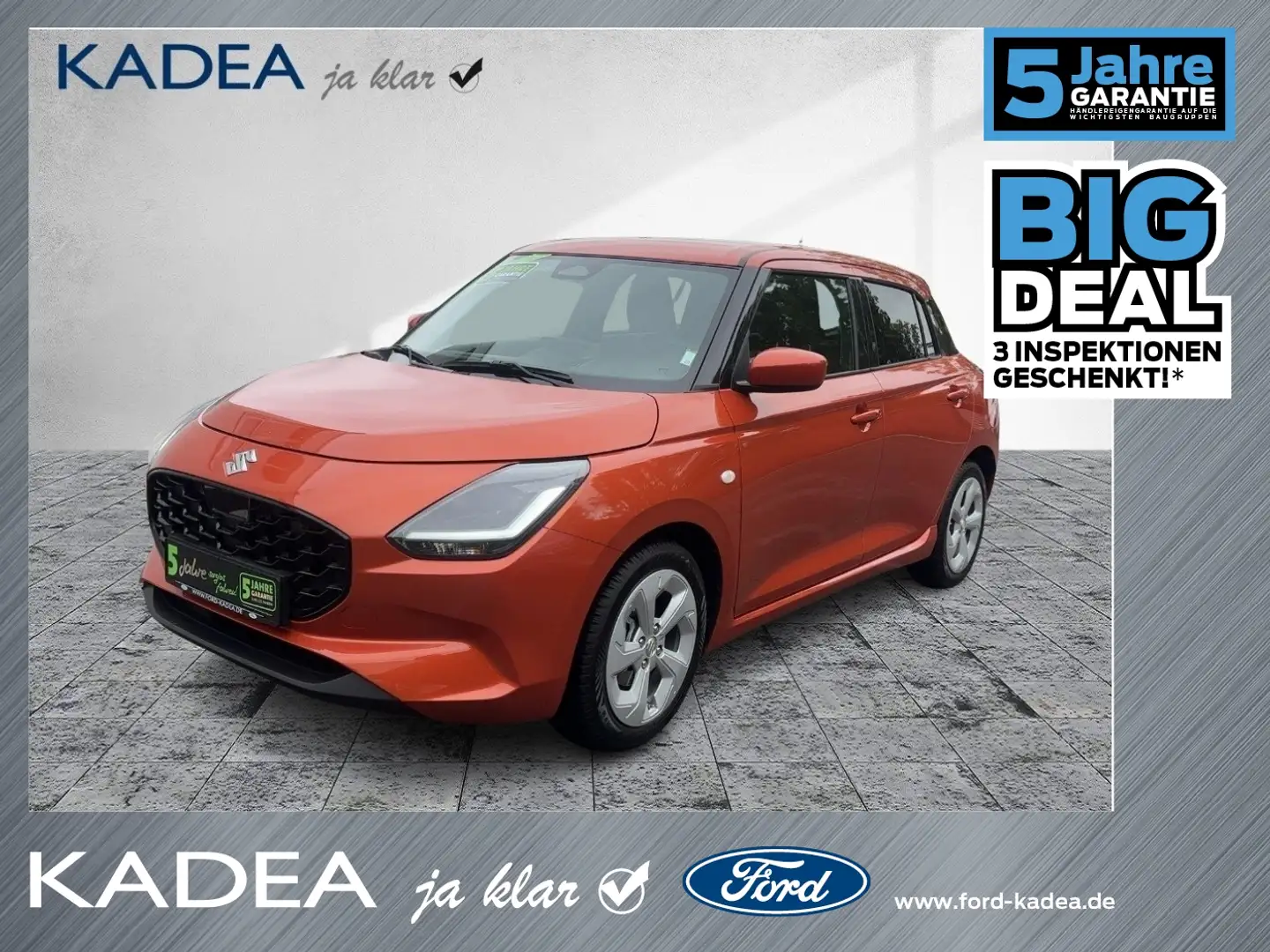 Suzuki Swift 1.2 Dualjet Comfort ACC+LED+Navi+SHZ+KAMERA Orange - 1