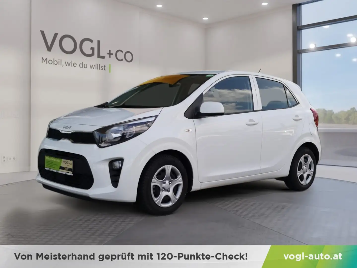 Kia Picanto 1,0 MPI Caritas Weiß - 1