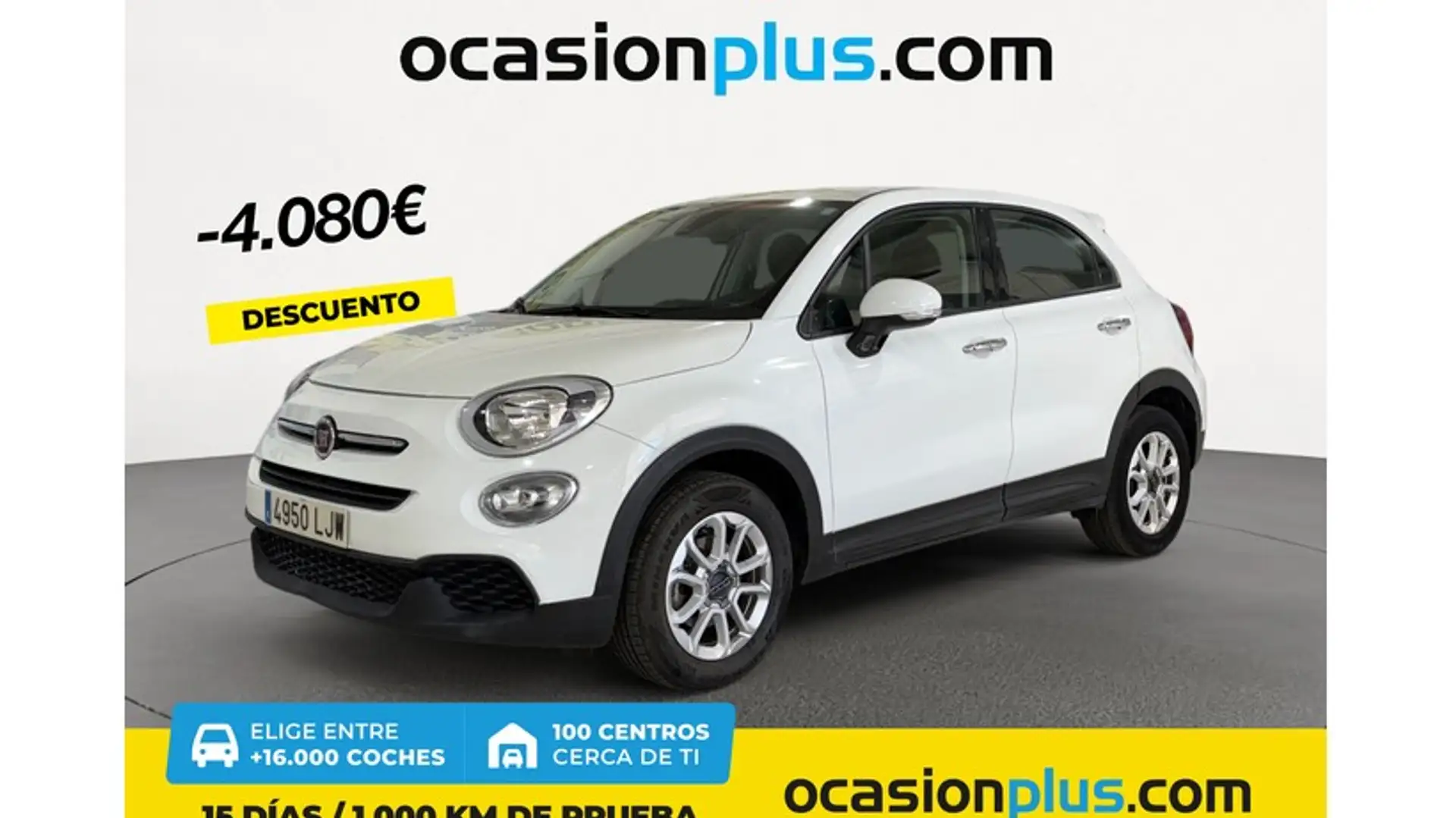 Fiat 500X 1.3Mjt S&S Urban 4x2 Wit - 1
