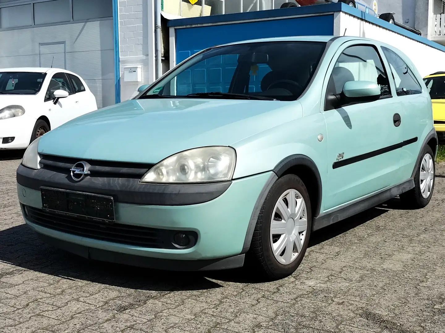 Opel Corsa (NEU TÜV) Fahranfänger/ 8xfach/ Klima/ 90 PS Bleu - 1