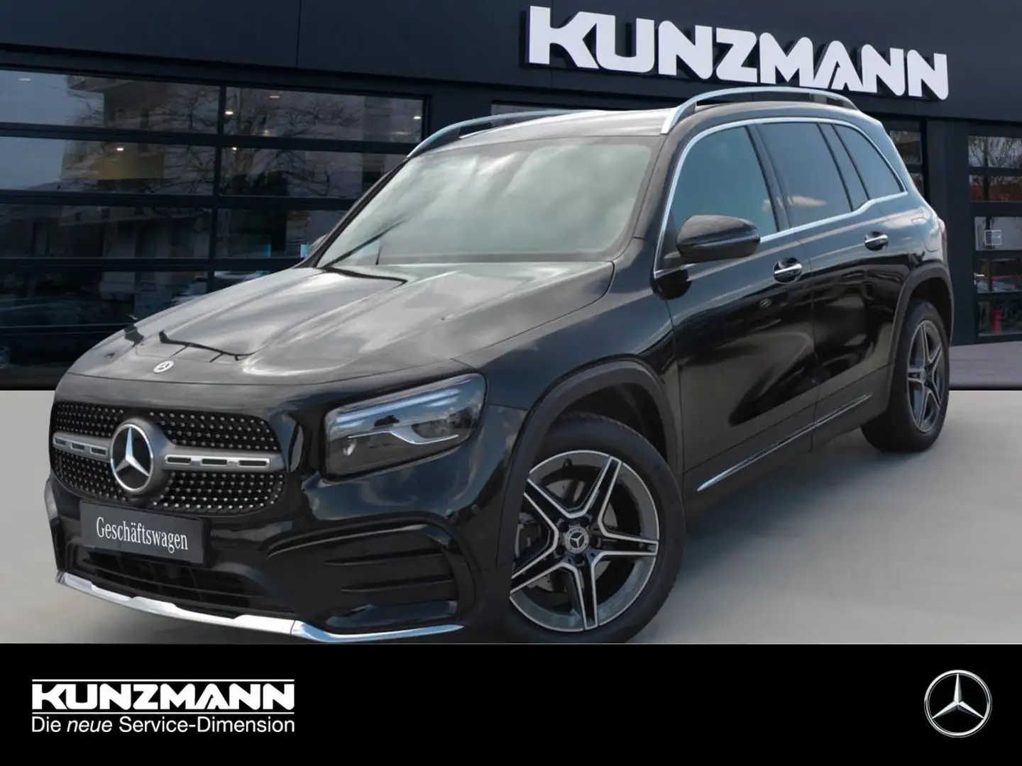 Mercedes-Benz GLB 180 d AMG MBUX Navi-Prem SpurH Kamera AHK Schwarz - 1