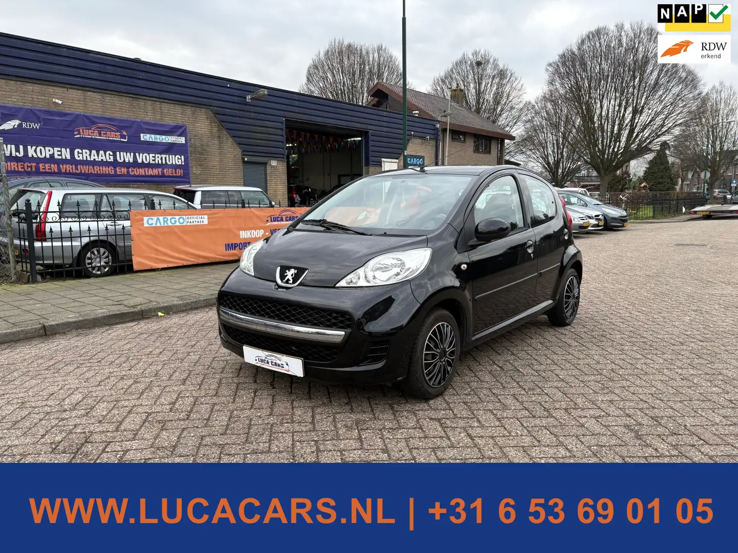 Peugeot 107 1.0-12V Sublime 1ste eigenaar! Schwarz - 1