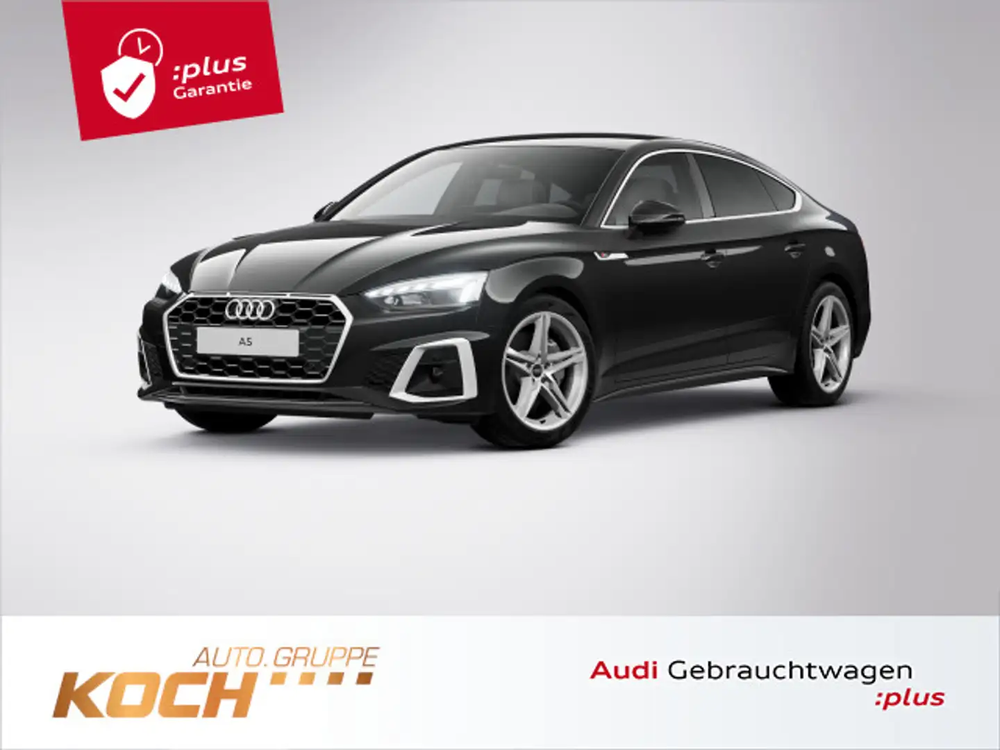 Audi A5 40 TDI S-Tronic S-Line 2x, Matrix, Schwarz - 1