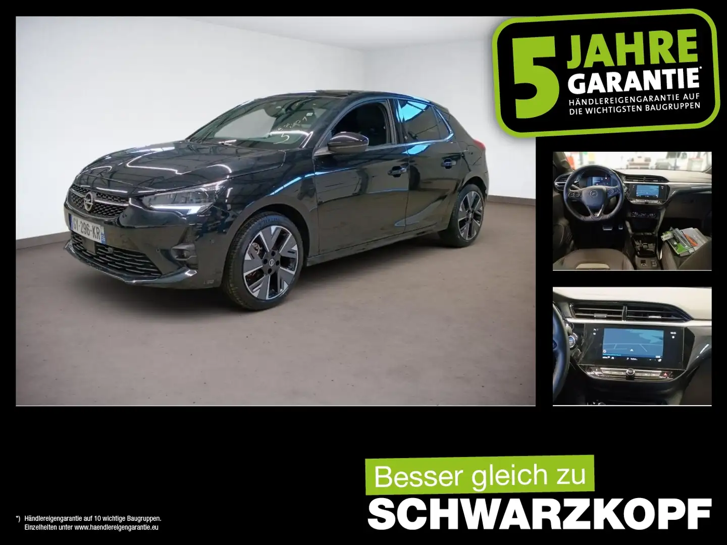 Opel Corsa-e Panoramadach,Navi,Alcantara,KlimaA Schwarz - 1